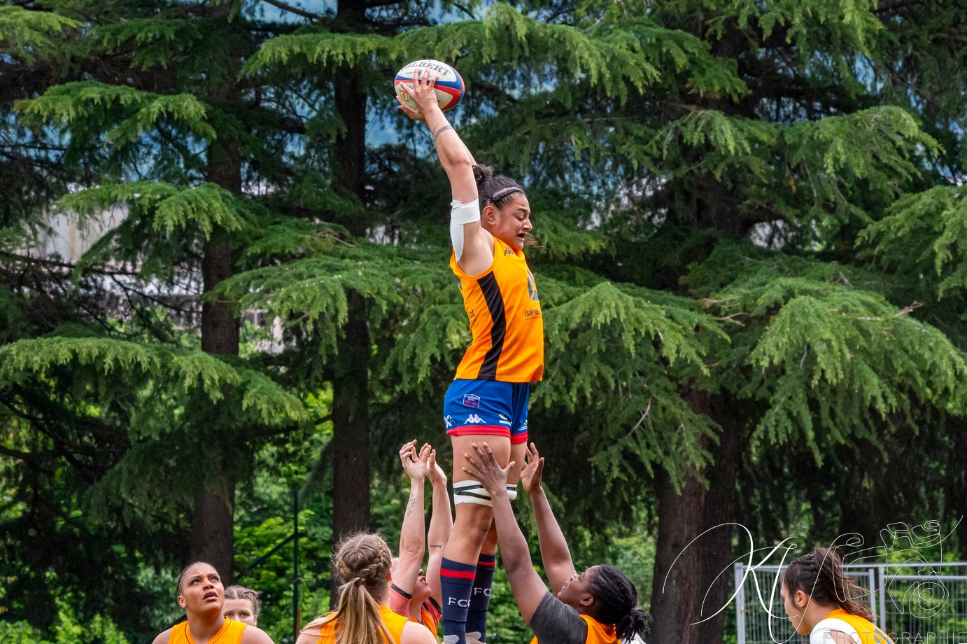  FC Grenoble Rugby - Stade Toulousain - Rugby - FFR 2024 Élite 1 F - FC Grenoble Amazones (23) vs (17) Stade Toulousain (#FFR24EL1FFCGST05) Photo by: Karine Valentin | Siuxy Sports 2024-05-12