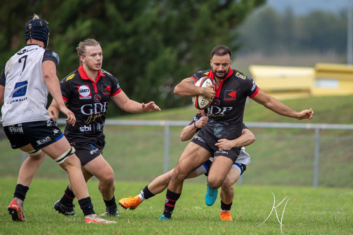  Bièvre Saint-Geoirs RC - US Vinay - Rugby - FFR 2024 Fed2 - Bievre SG vs US Vinay (#FFR24F2BSGUSV09) Photo by: Karine Valentin | Siuxy Sports 2024-09-22