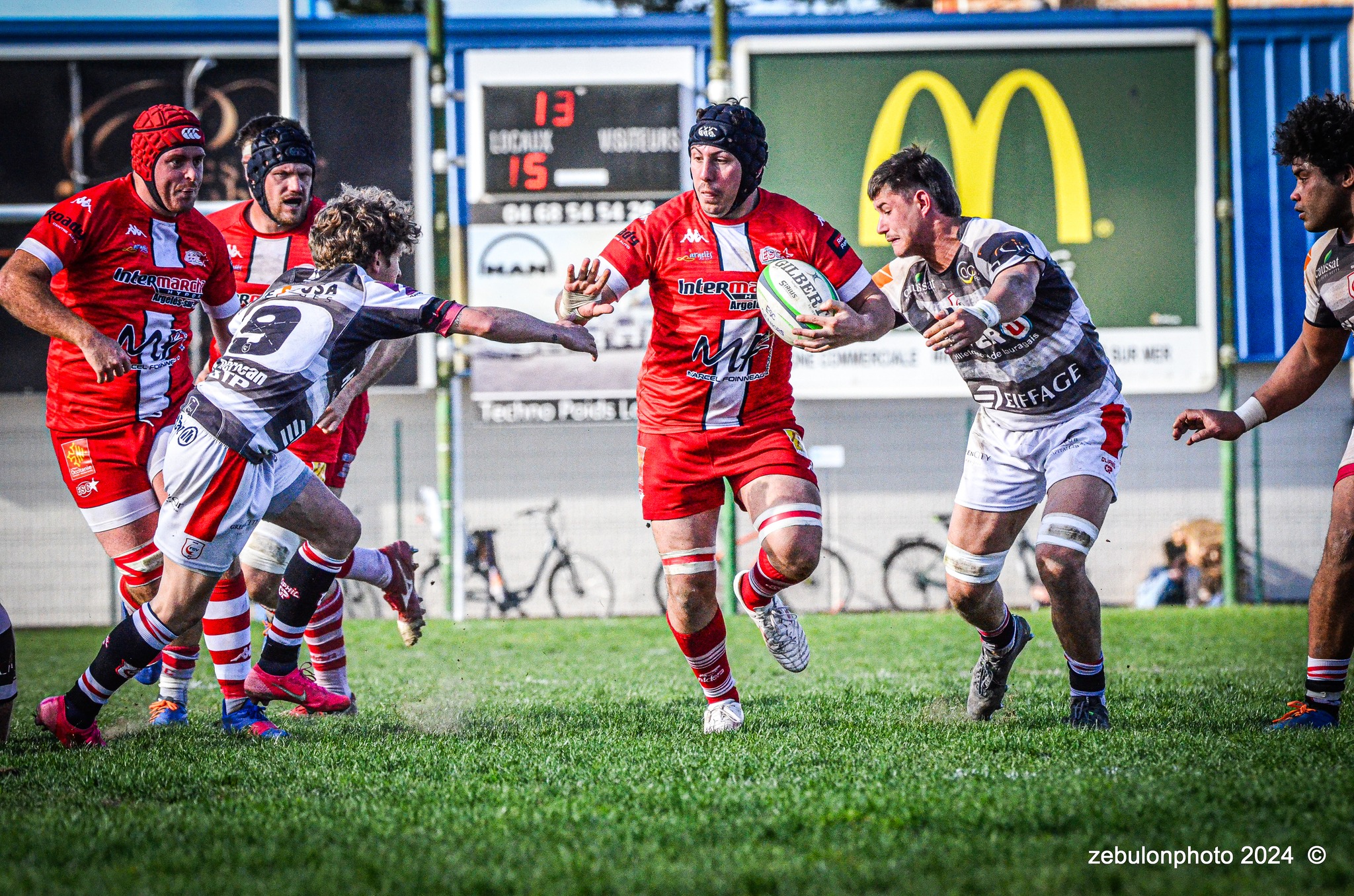  Étoile Sportive Catalane - Football Club Villefranchois - Lauragais - Rugby - FFR -  Fed 2 2024 - Etoile Sportive Catalane vs FC Villefranchois (#FFR24F2ESCFCV03) Photo by: Photo Zebulon | Siuxy Sports 2024-03-23