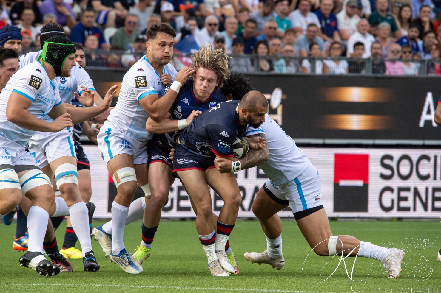  FC Grenoble Rugby - Montpellier Hérault Rugby - Rugby - FFR - 2024 - Access Match -  FC Grenoble (18) vs (20) Montpellier (#FFR24FCGMHR06) Photo by: Karine Valentin | Siuxy Sports 2024-06-16