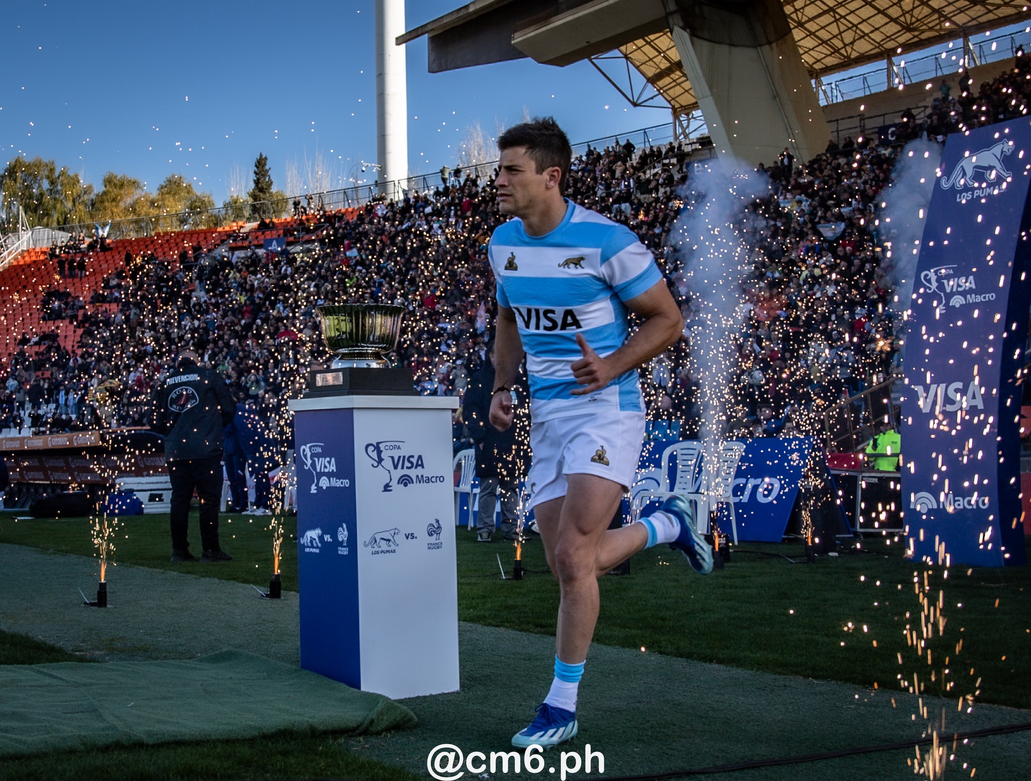 Bautista DELGUY -  Selección Argentina de Rugby XV - Équipe de France de rugby à XV - Rugby - 2024 - Los Pumas - Argentina (13) vs (28) Francia (#2024PUMFRA07) Photo by: Christian Mas | Siuxy Sports 2024-07-06