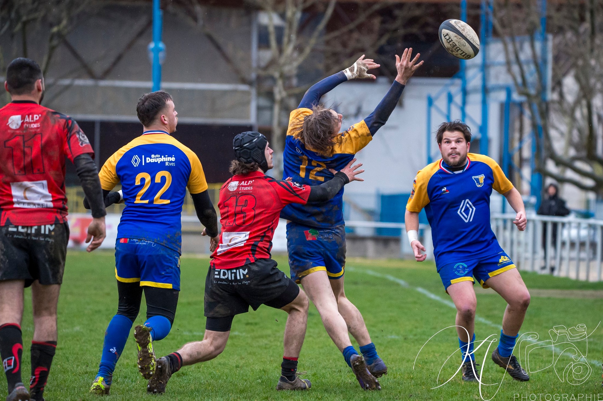  US Deux Ponts - US Renage Rives Rugby - Rugby - Fed2 2024 - US Deux Ponts vs Renage Rives (#F224US2PRRR03) Photo by: Karine Valentin | Siuxy Sports 2024-03-03