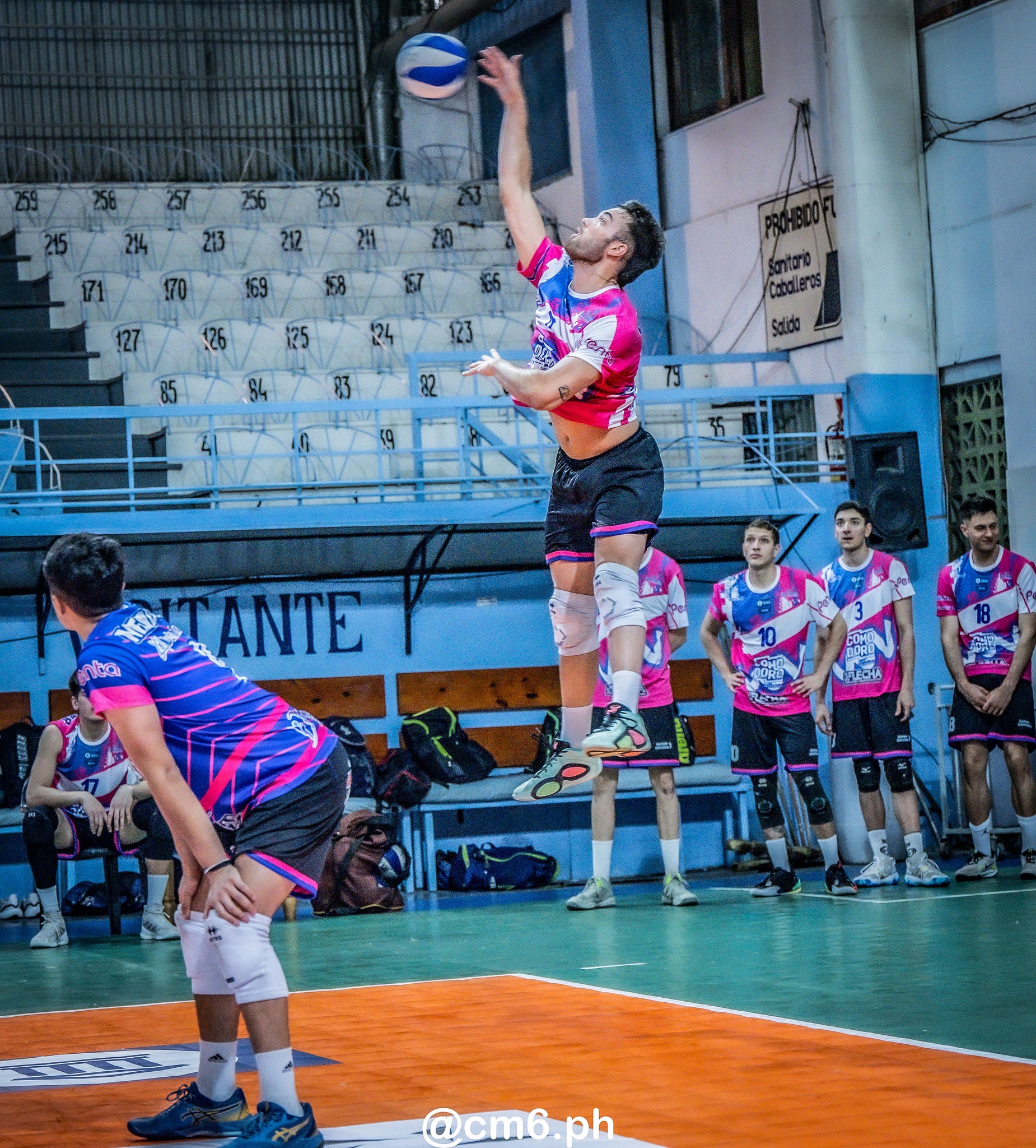  Waiwen Volei Club - Club Atlético Velez Sarsfield - Volleyball - LVA 2024 - Waiwen Volei Club (3) vs (1) Velez Sarsfield (#LVA24WVCVS11) Photo by: Christian Mas | Siuxy Sports 2024-11-28