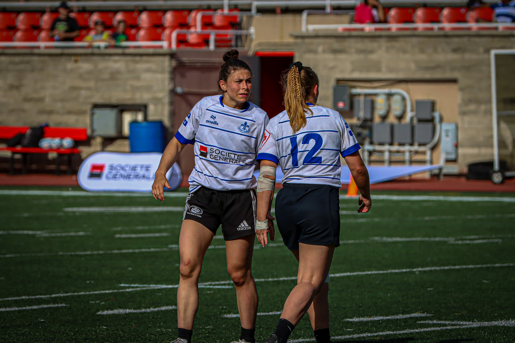  Équipe féminine - Rugby Québec - Ontario Blues (w) - Rugby - QORC-CROQ 2024 - FINALS - QUÉBEC EST (37) VS (13) ONTARIO EST - 1ST POSITION - Reel Mayarts (#QORC24QCEONE16) Photo by: Photo Mayarts | Siuxy Sports 2024-06-01