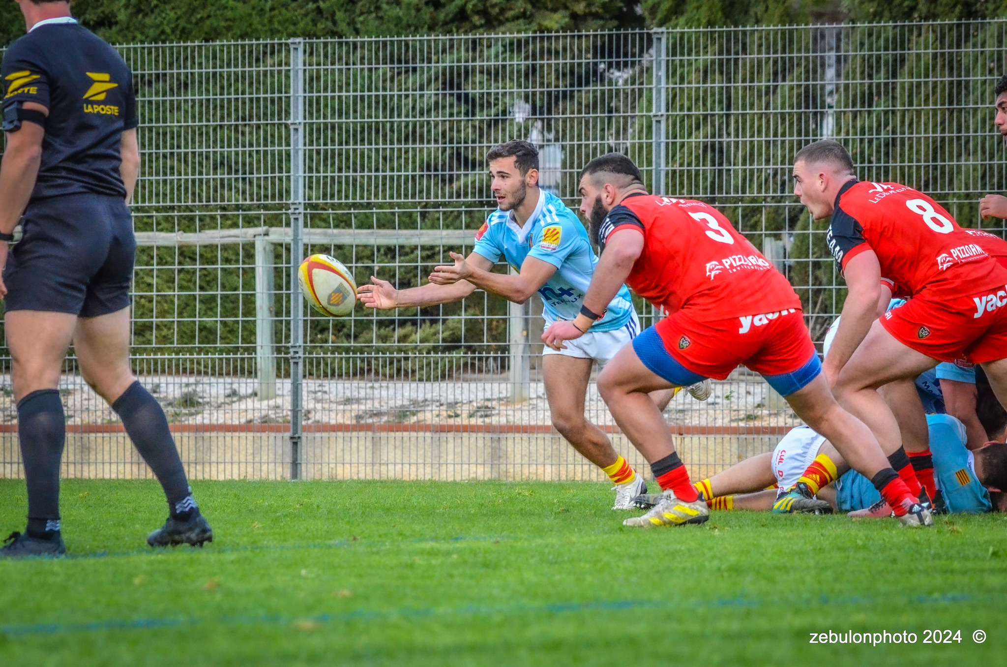  US Arlequins Perpignanais - RC Toulonnais - Rugby - Espoirs - USAP vs RCT (#ESP24USAPRCT02) Photo by: Photo Zebulon | Siuxy Sports 2024-02-10