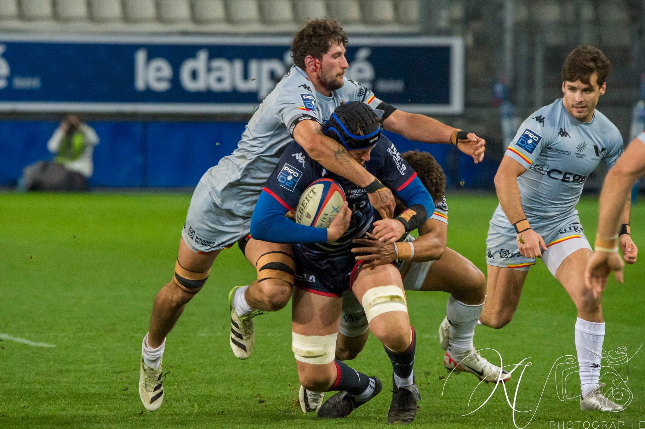  FC Grenoble Rugby - Provence - Rugby - PRO D2 - FC GRENOBLE (45) VS (10) Provence Rugby (#2024PROD1FCGPRR01) Photo by: Karine Valentin | Siuxy Sports 2024-01-04