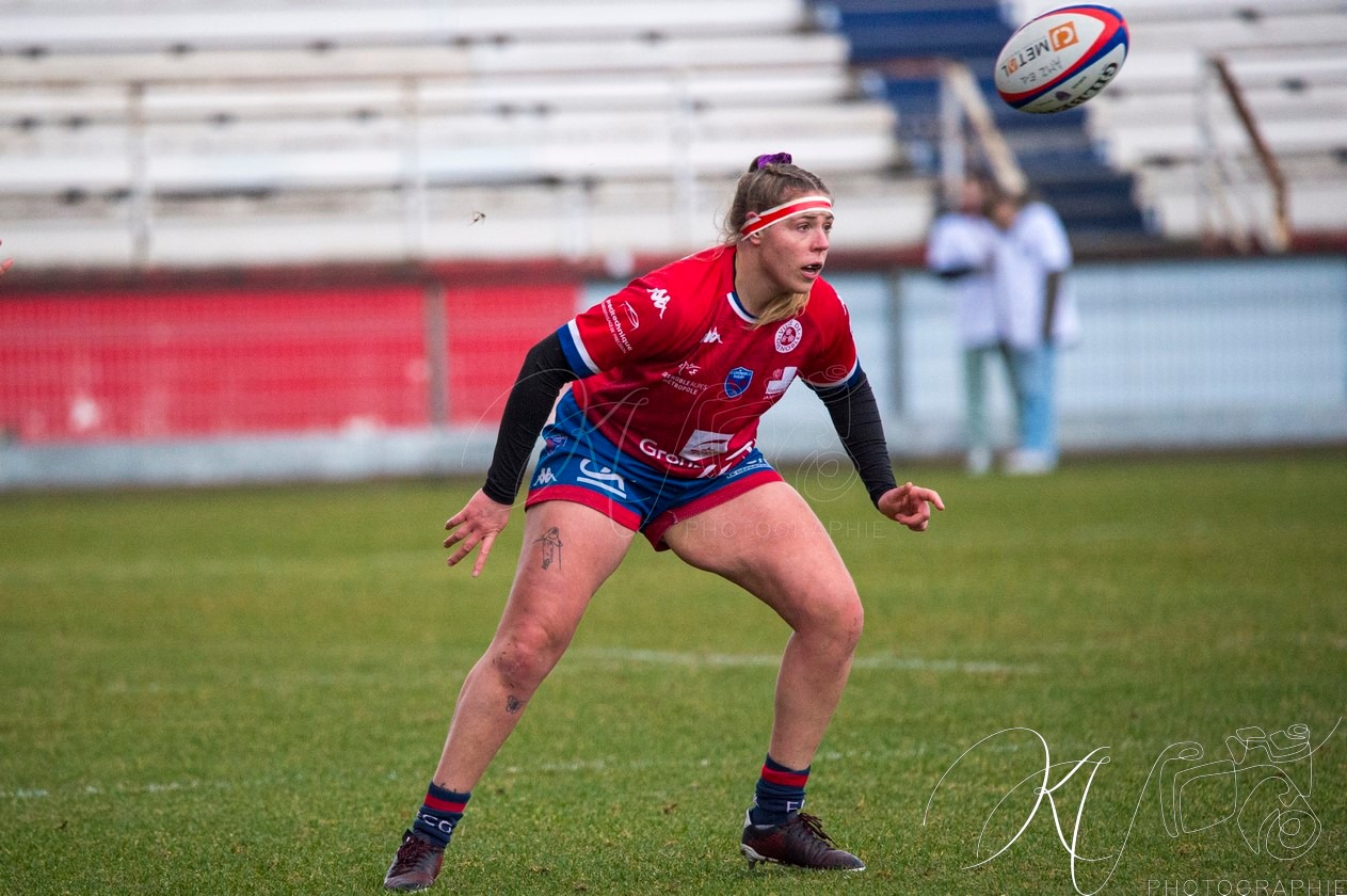  FC Grenoble Rugby - Stade Toulousain - Rugby - FFR 2024 - Élite 1 Fém - FC Grenoble (15) vs (15) Stade Toulousain RF (#FFR24E1FFCGST12) Photo by: Karine Valentin | Siuxy Sports 2024-12-07