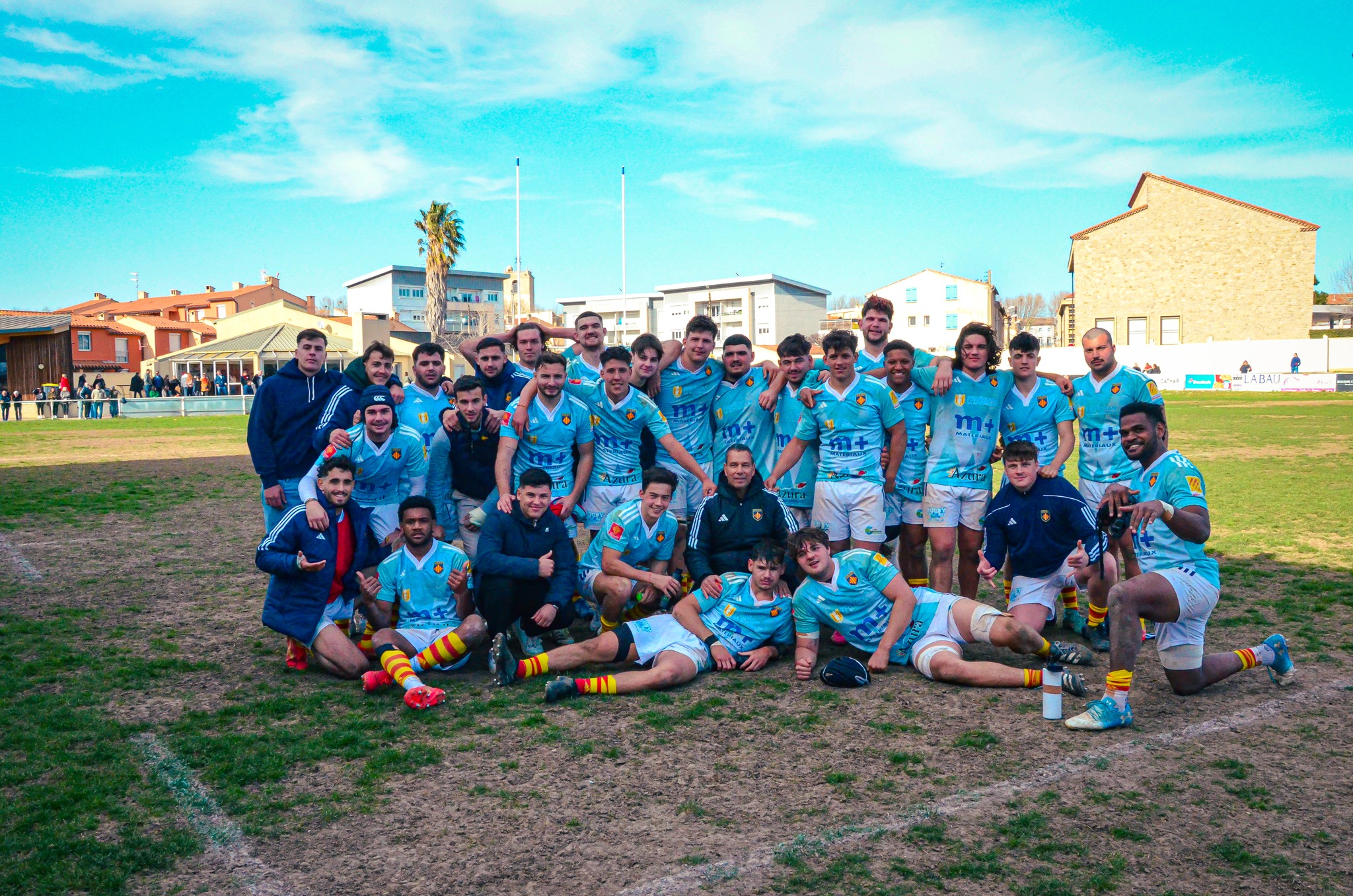  Racing Club Narbonnais - US Arlequins Perpignanais - Rugby - Espoirs - Narbonne vs USAP (#ESP24RCNUSAP02) Photo by: Photo Zebulon | Siuxy Sports 2024-02-17