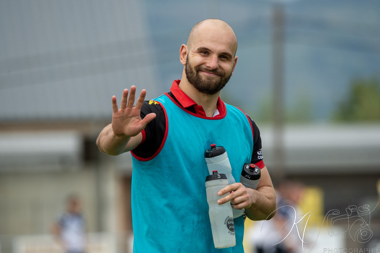  Bièvre Saint-Geoirs RC - US Vinay - Rugby - FFR 2024 Fed2 - Bievre SG vs US Vinay (#FFR24F2BSGUSV09) Photo by: Karine Valentin | Siuxy Sports 2024-09-22