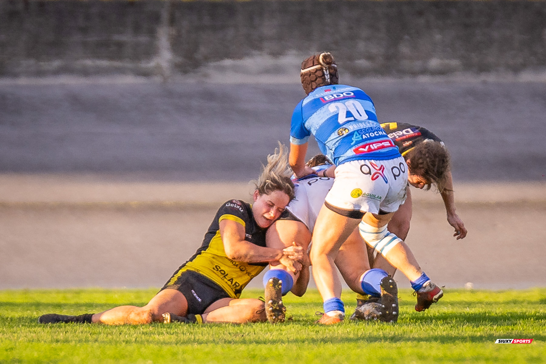  Getxo Artea Rugby Taldea - Club de Rugby Cisneros - Rugby - FER 2024 - DHB F - Getxo Neskak Rt (25) vs (13) Cisneros (#FER24DHBGNCIS02) Photo by: Fredy Monfoto | Siuxy Sports 2024-02-17