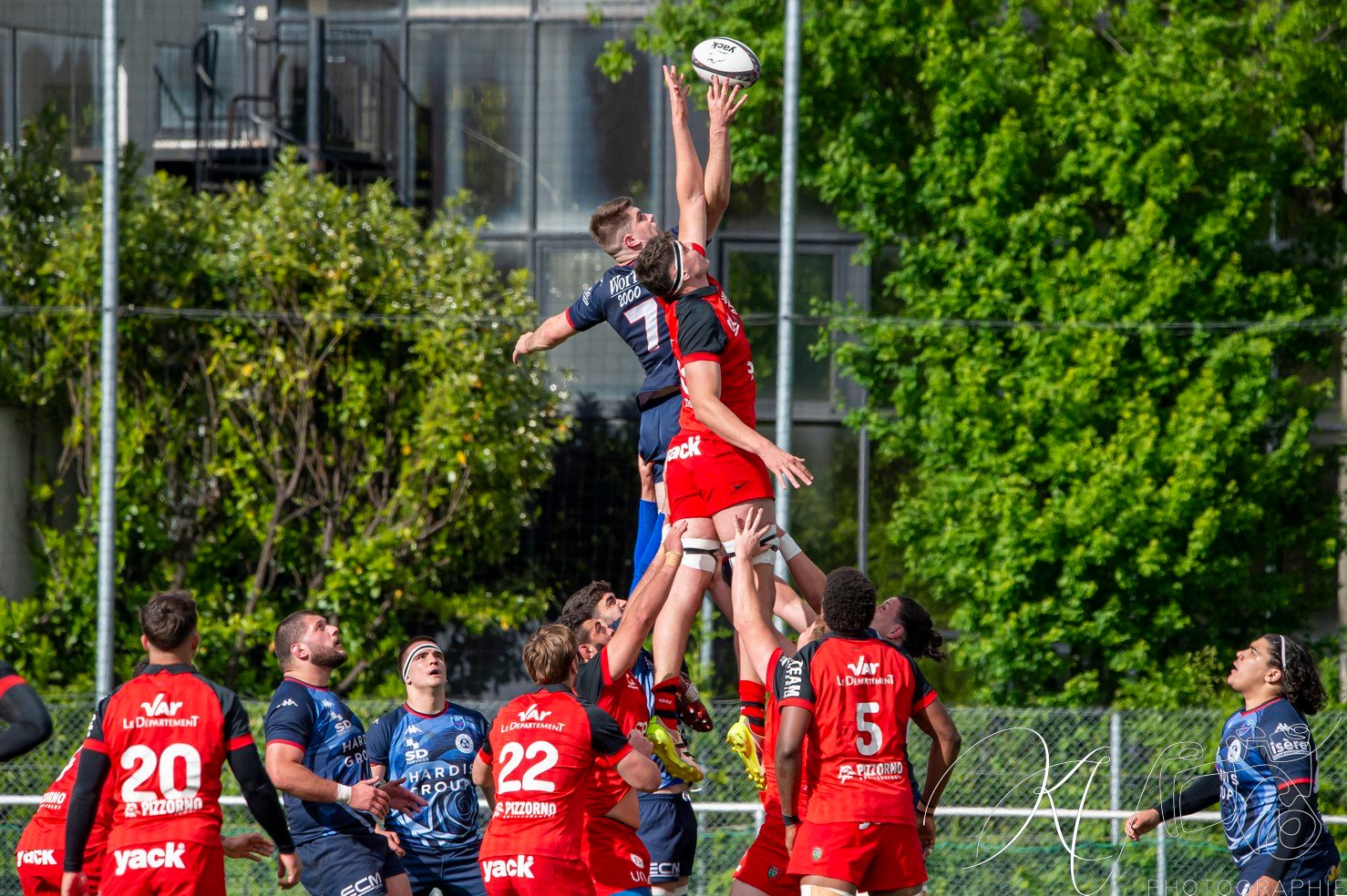  FC Grenoble Rugby - RC Toulonnais - Rugby - FFR 2024 - ESPOIRS - FC GRENOBLE VS RC Toulonnais (#FFR24ESFCGRCT04) Photo by: Karine Valentin | Siuxy Sports 2024-04-21