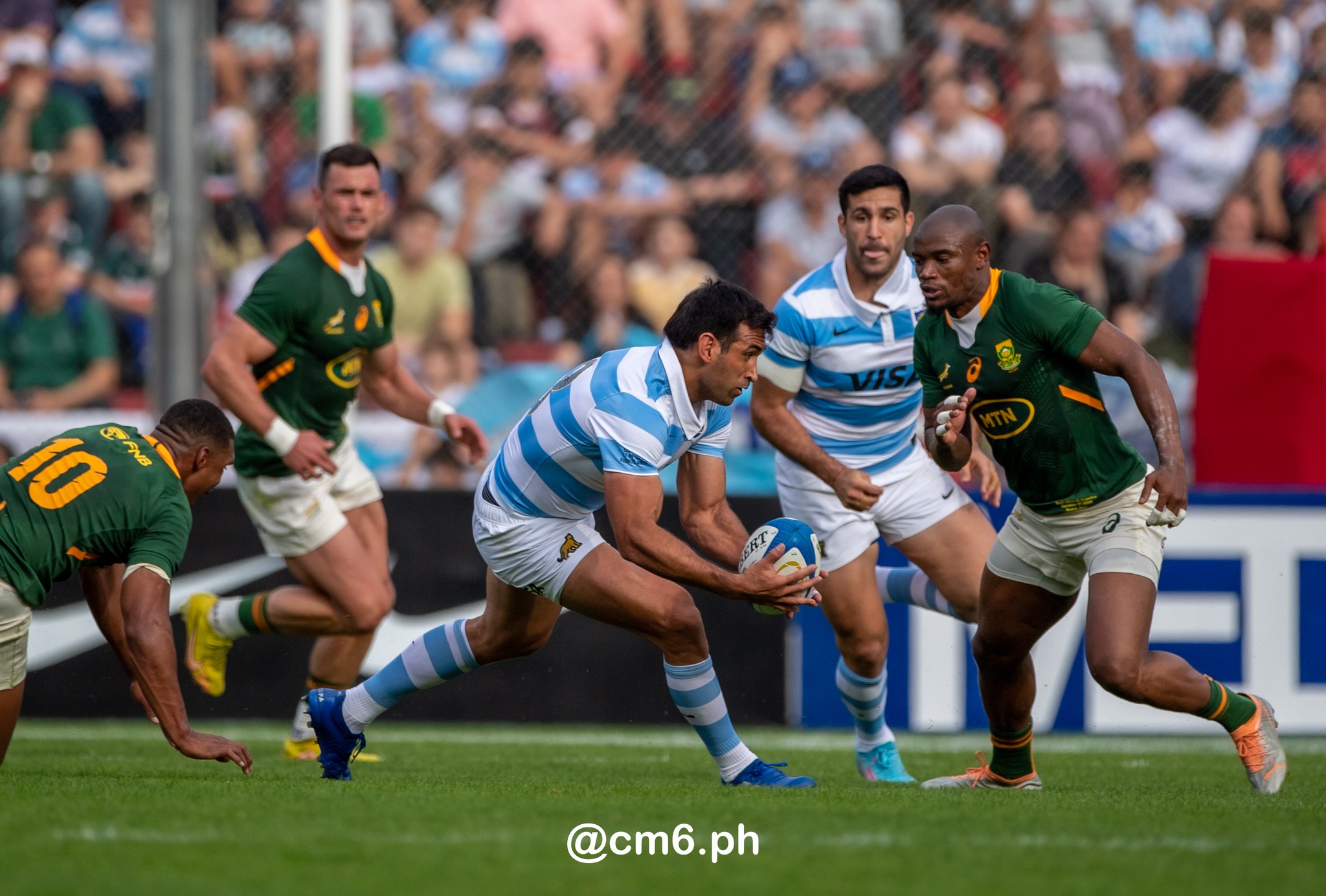  Selección Argentina de Rugby XV - South Africa national rugby union team - Rugby - Rugby Championship 2022 - Los Pumas (20) vs (36) Springboks (#RCH22ARGSAF109) Photo by: Christian Mas | Siuxy Sports 2022-09-17