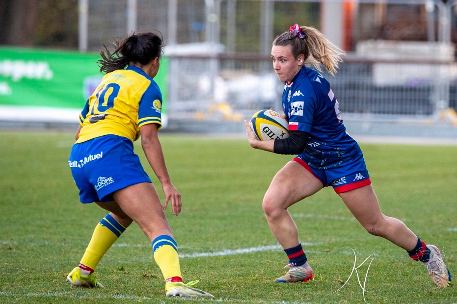  ASM Romagnat rugby féminin - FC Grenoble Rugby - Rugby - FFR 2024 Elite 1 Fém - ASM Romagnat (32) vs (8) Amazones FC Grenoble  (#FFR24E1FASMRFCG11) Photo by: Karine Valentin | Siuxy Sports 2024-11-17