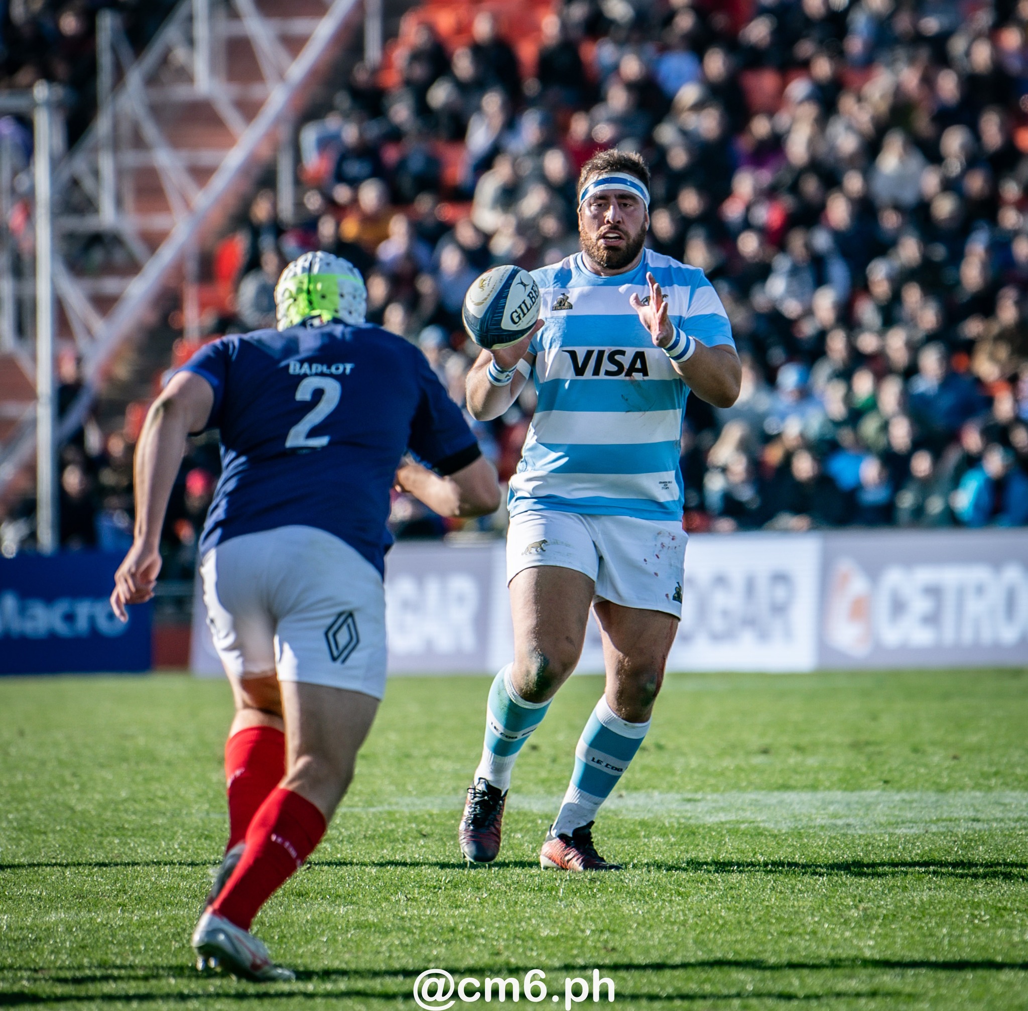 Eduardo BELLO -  Selección Argentina de Rugby XV - Équipe de France de rugby à XV - Rugby - 2024 - Los Pumas - Argentina (13) vs (28) Francia (#2024PUMFRA07) Photo by: Christian Mas | Siuxy Sports 2024-07-06