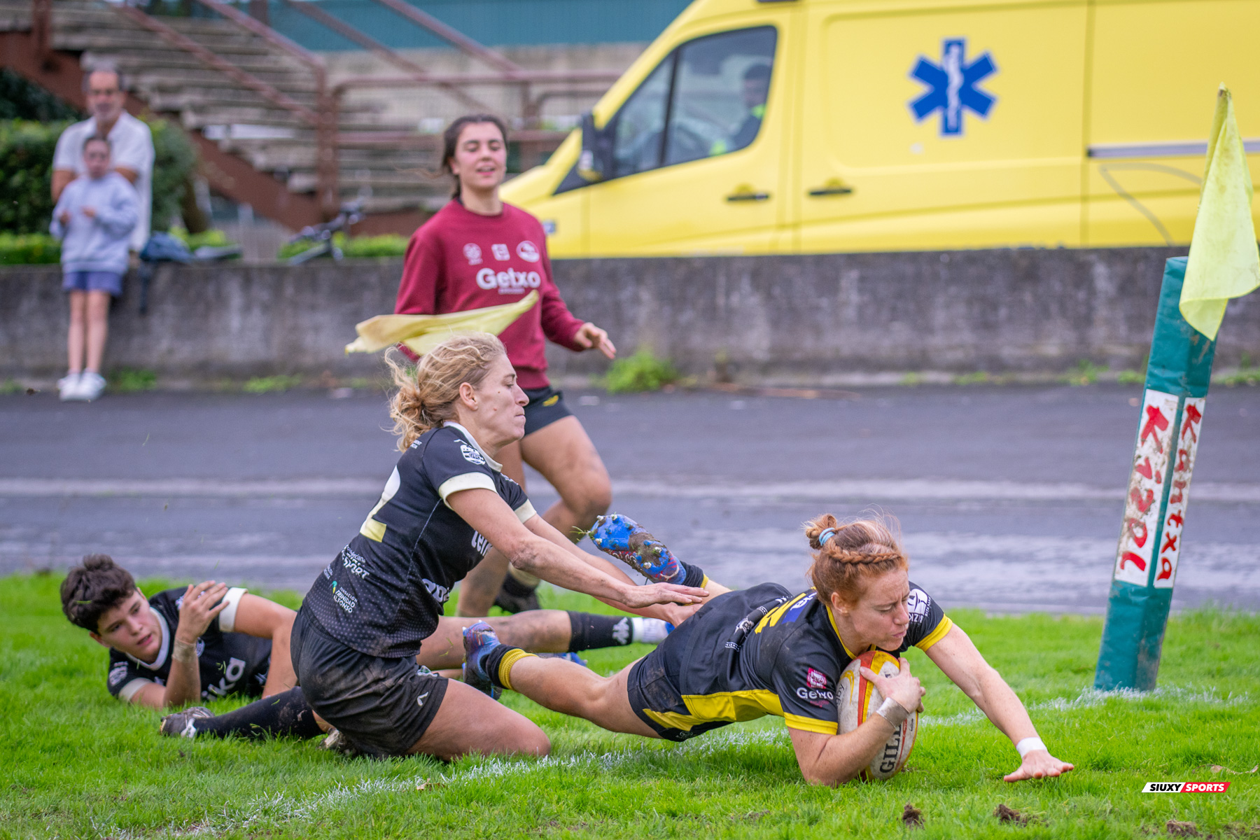  Getxo Artea Rugby Taldea - Rugby Turia - Rugby - FER 2023 - DHB F - Getxo Neskak Rt (25) vs (0) Rugby Turia (#FER23DHBGNRT12) Photo by: Fredy Monfoto | Siuxy Sports 2023-12-10