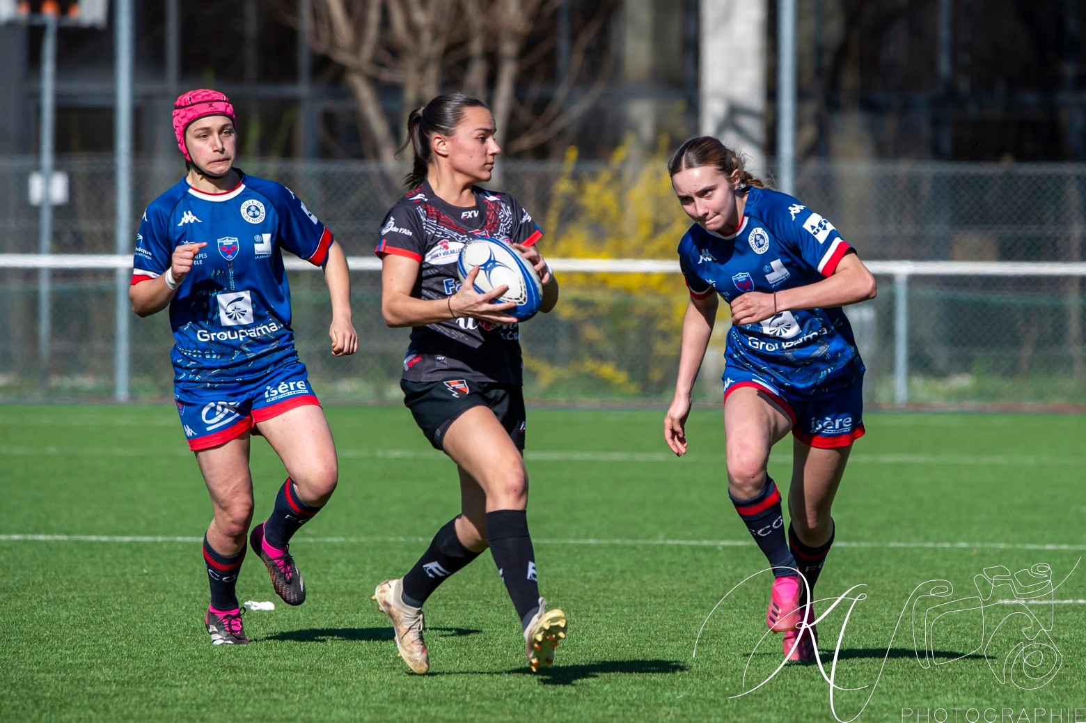  FC Grenoble Rugby - US Oyonnax Rugby - Rugby - 2024 U18 FCG AMAZONES vs US OYONNAX (#FFR24U18FCGUSO03) Photo by: Karine Valentin | Siuxy Sports 2024-03-16