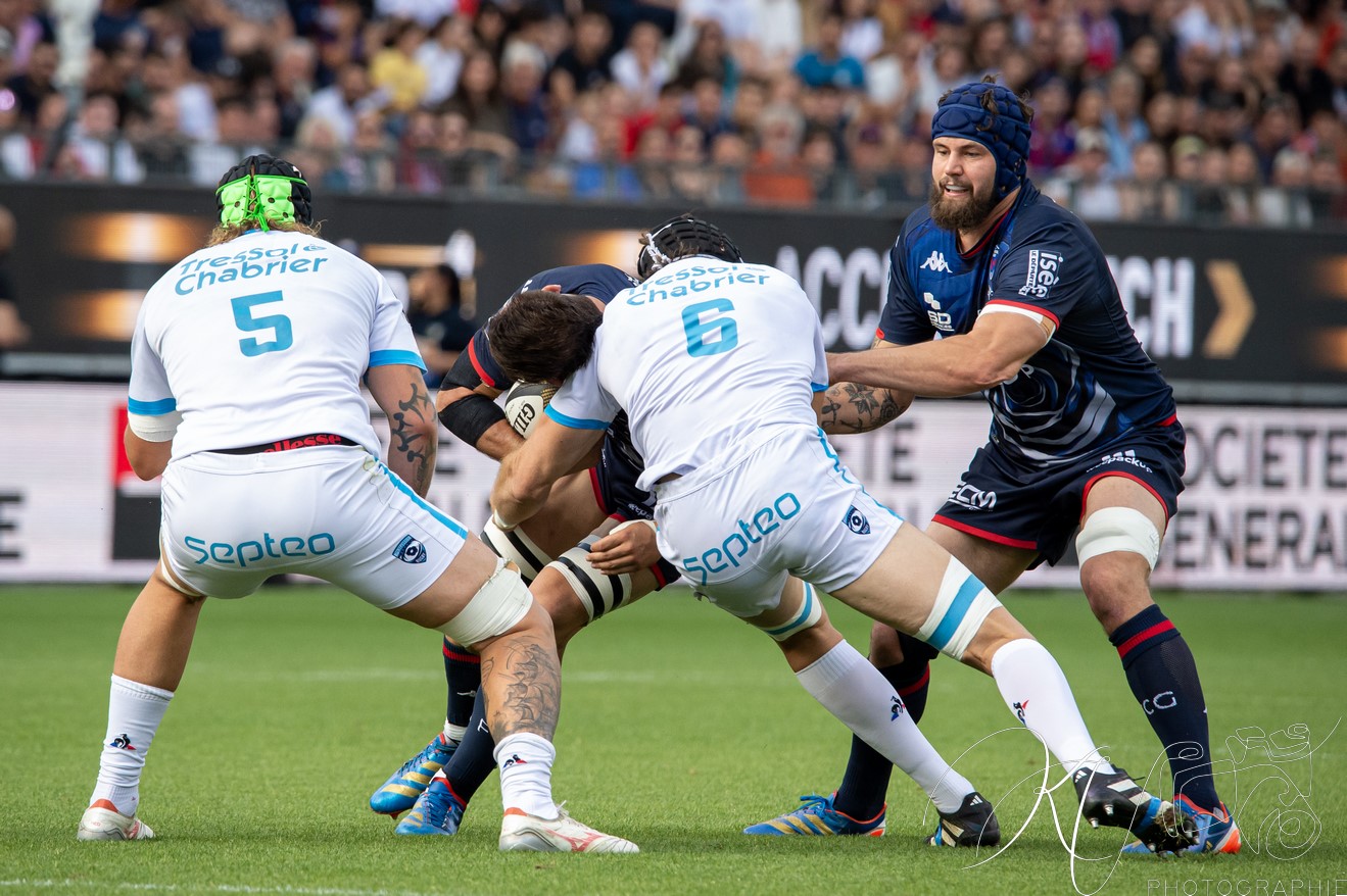  FC Grenoble Rugby - Montpellier Hérault Rugby - Rugby - FFR - 2024 - Access Match -  FC Grenoble (18) vs (20) Montpellier (#FFR24FCGMHR06) Photo by: Karine Valentin | Siuxy Sports 2024-06-16