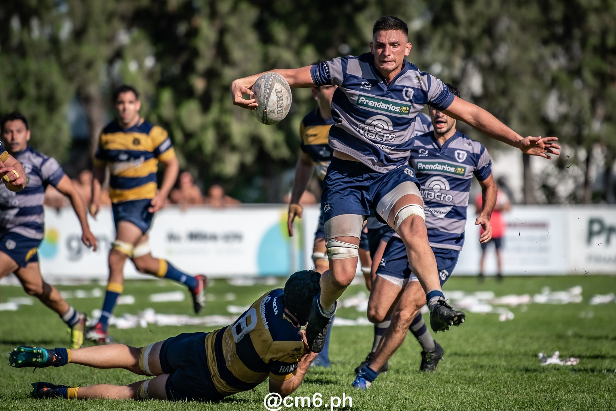  Universitario Rugby Club - Tucuman - Club Gimnasia y Esgrima de Rosario - Rugby - UAR - Torneo del Interior - Universitario (37) vs (34) Gimnasia y Esgrima de Rosario (#UAR23TDIUNIGER10) Photo by: Christian Mas | Siuxy Sports 2023-10-28
