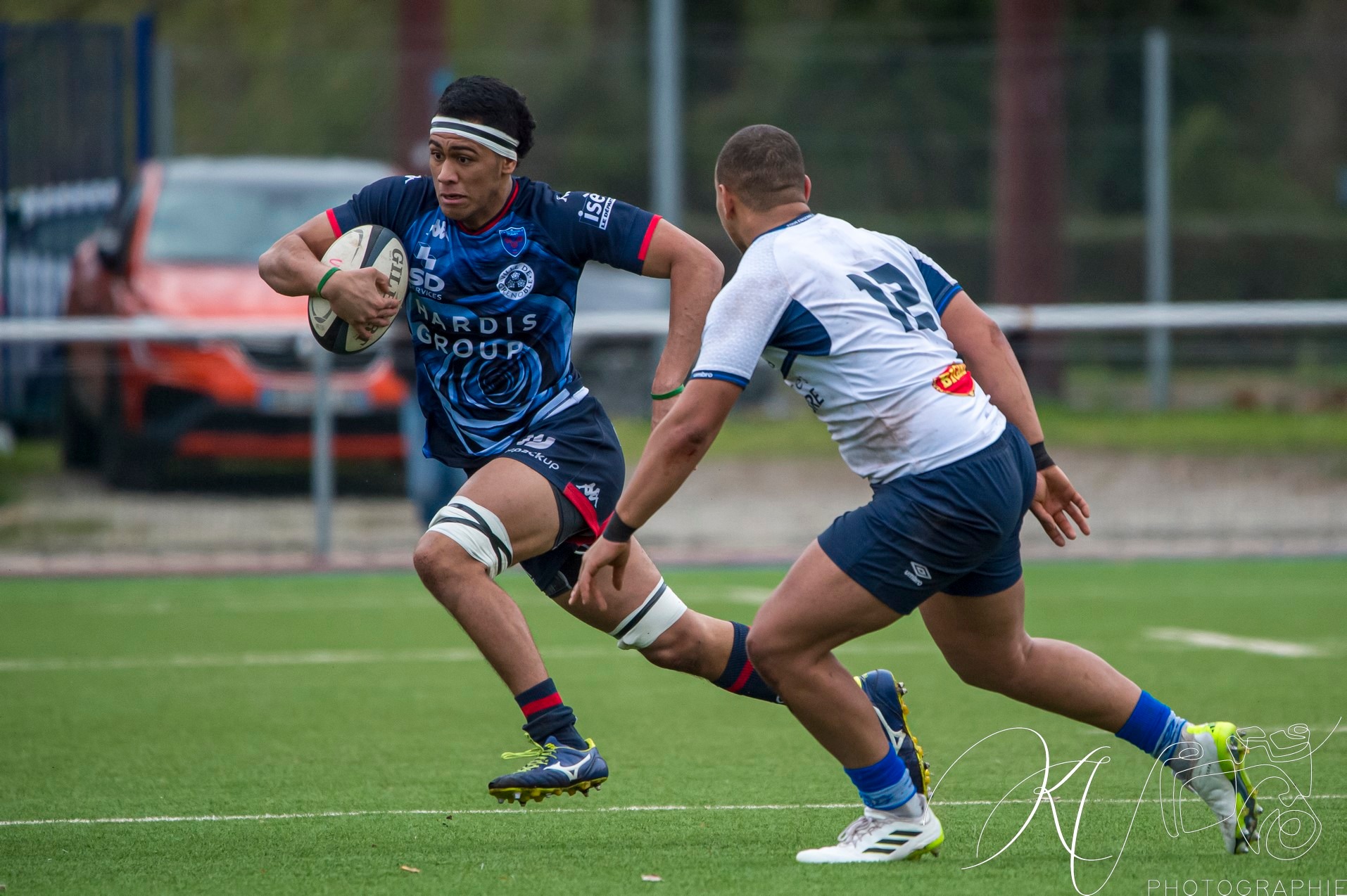 Jacob TAUFA -  FC Grenoble Rugby - Castres Olympique - Rugby - 2024 Espoirs - FC Grenoble (53) vs (32) Castres Olympique (#ESP24FCGCAS02) Photo by: Karine Valentin | Siuxy Sports 2024-02-17
