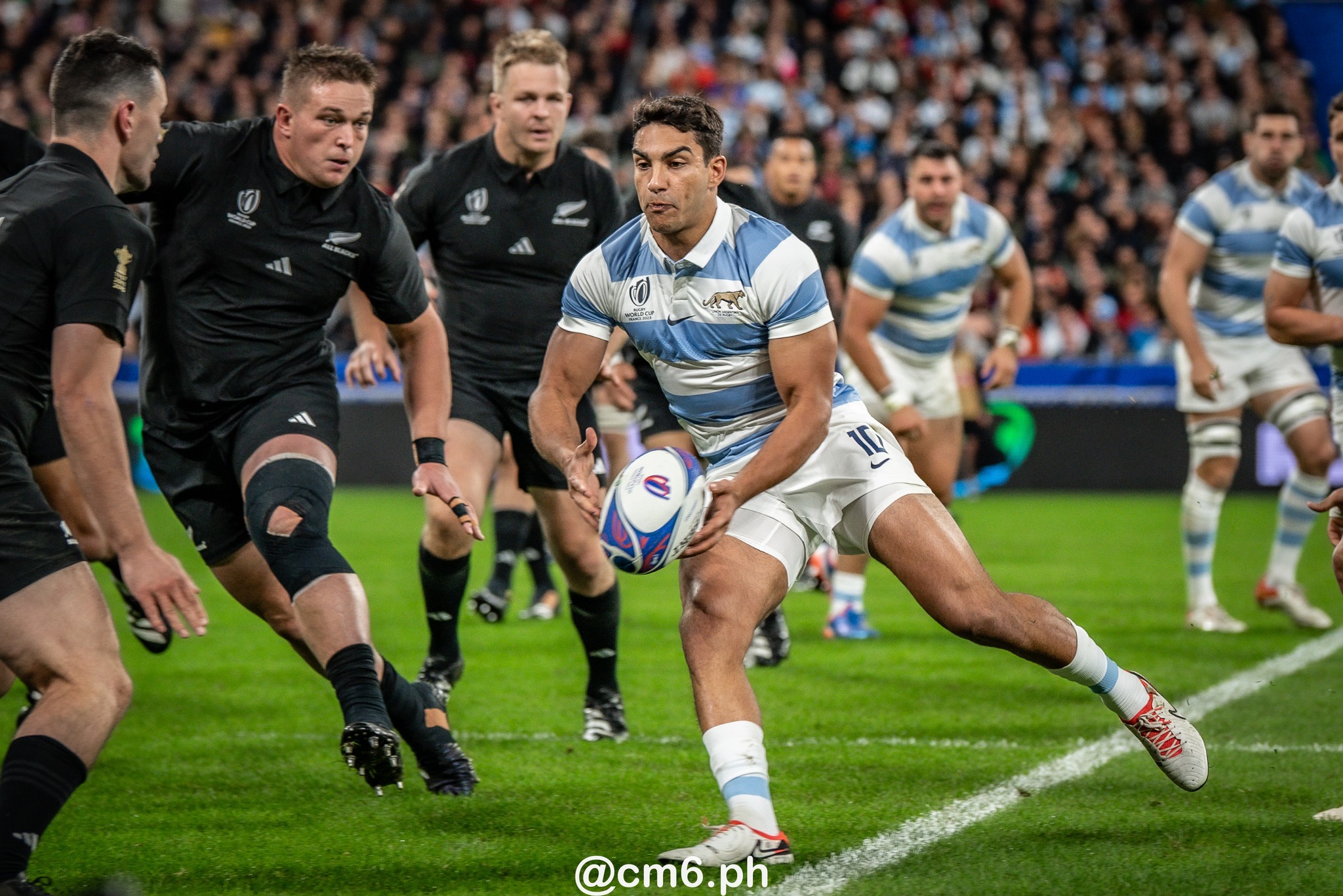  Selección Argentina de Rugby XV - New Zealand national rugby union team - Rugby - RWC 2023 - Semi final - Los Pumas (6) vs (44) All Blacks (#RWC23ARGNZL10) Photo by: Christian Mas | Siuxy Sports 2023-10-27