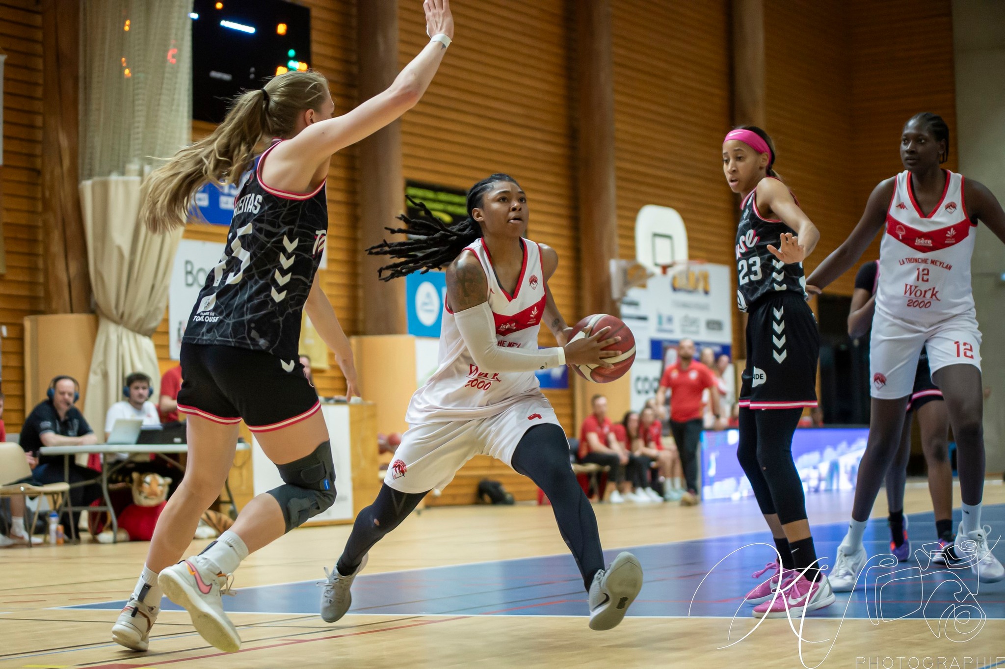  BC Tronche Meylan - Toulouse Métropole Basket - Basketball - FFB 2024 - LF2 - BCTM(81) vs (70) Toulouse MB  (#FFBB24LF2TMTO03) Photo by: Karine Valentin | Siuxy Sports 2024-03-23