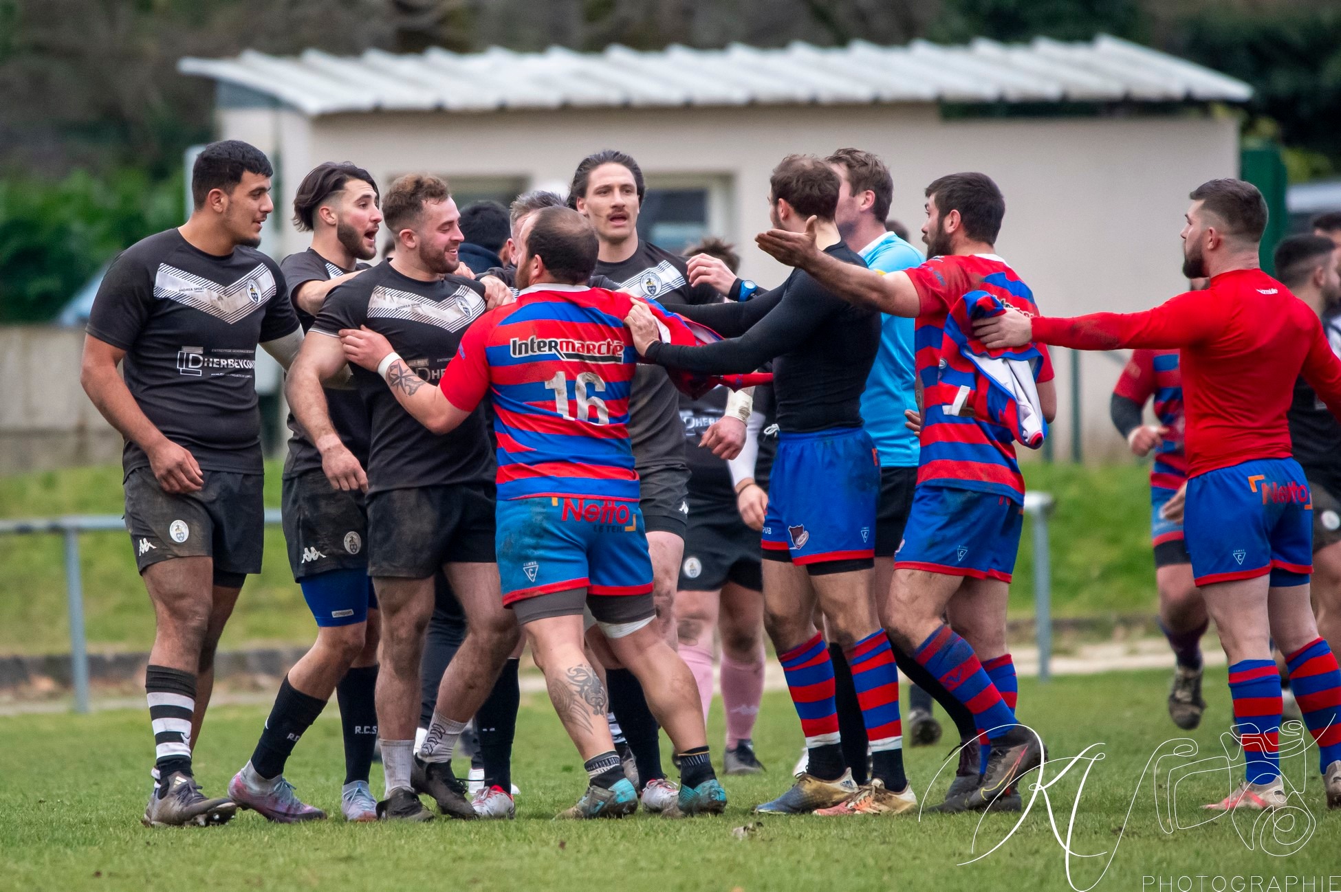  Rugby Club de Seyssins - Rugby Club Le Teil - Rugby - Fed3 2024 - RC de Seyssins vs RC Le Teil (#F324RCSRCLT02) Photo by: Karine Valentin | Siuxy Sports 2024-02-12
