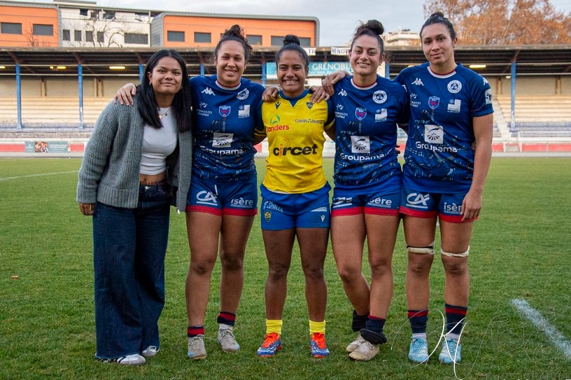  ASM Romagnat rugby féminin - FC Grenoble Rugby - Rugby - FFR 2024 Elite 1 Fém - ASM Romagnat (32) vs (8) Amazones FC Grenoble  (#FFR24E1FASMRFCG11) Photo by: Karine Valentin | Siuxy Sports 2024-11-17
