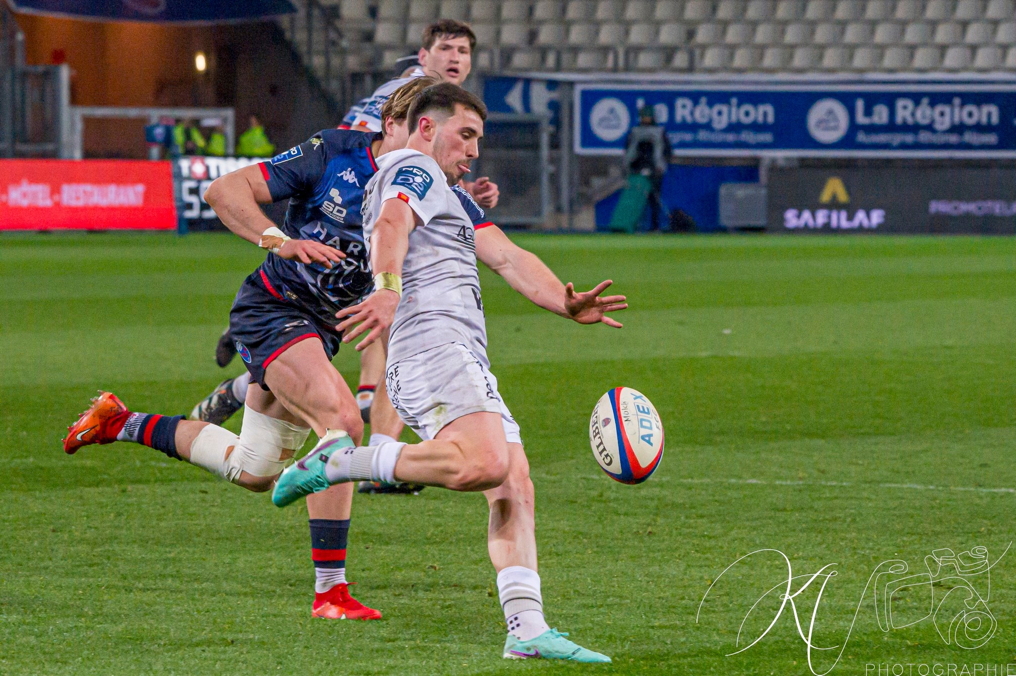  FC Grenoble Rugby - Rouen Normandie Rugby - Rugby - Pro D2 - FC Grenoble (43) vs (16) Rouen (#PD224FCGRNR03) Photo by: Karine Valentin | Siuxy Sports 2024-03-01