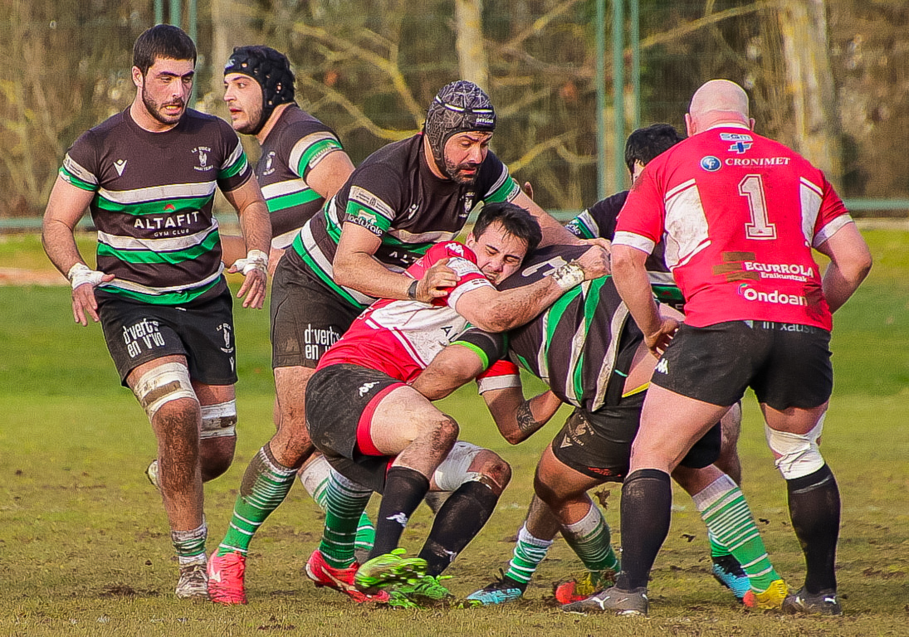 Tyran FAGAN -  La Única Rugby Taldea - Gernika Rugby Taldea - Rugby - FER 2024 - DHB - La Unica RT (10) vs (31) Gernika RT (#FER24DHBUNIGER03) Photo by:  | Siuxy Sports 2024-03-09