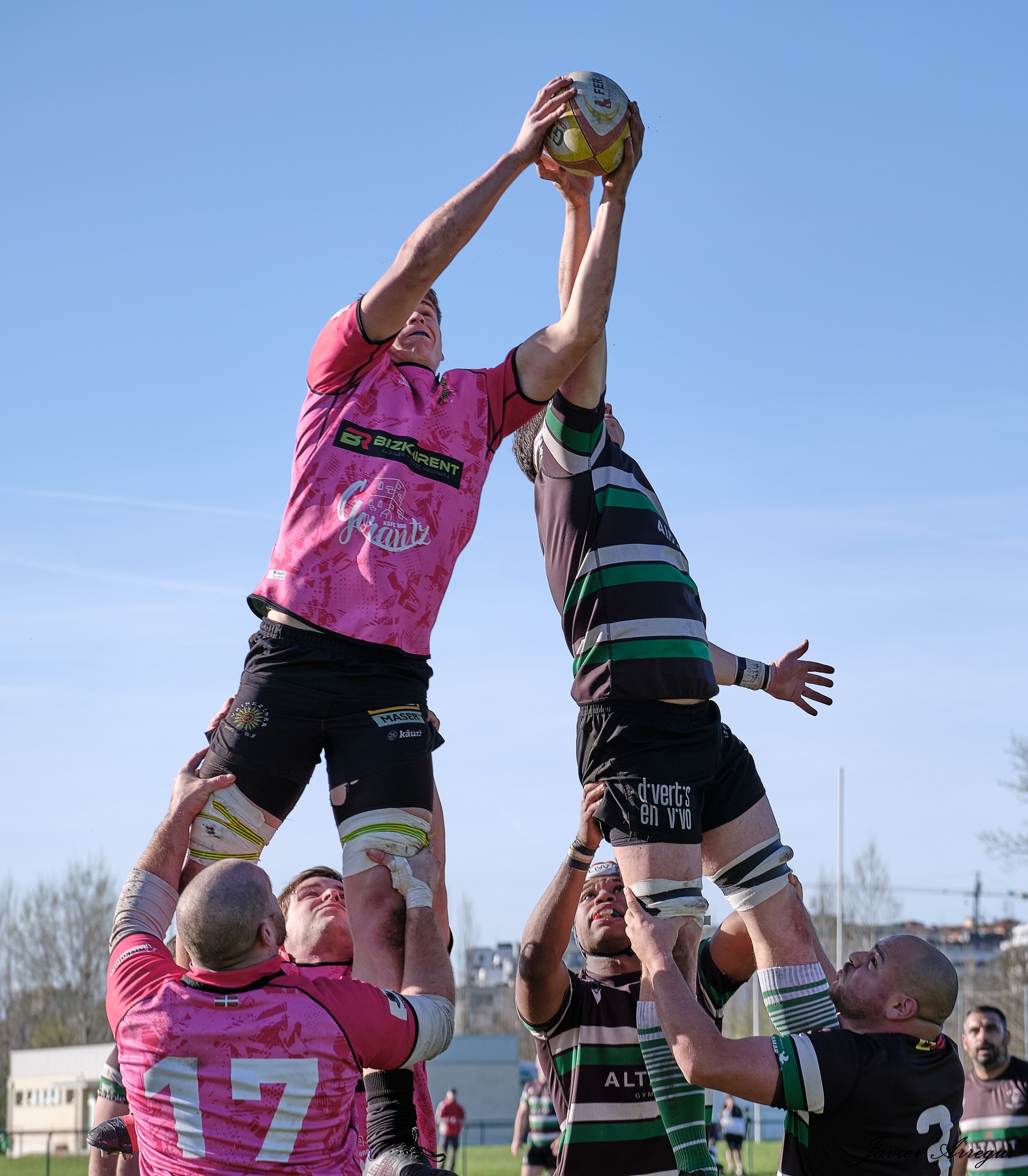 Javier BARREALES ALVES - Talla SAMB ALDASORO -  La Única Rugby Taldea - Uribealdea Rugby Kirol Elkartea - Rugby - FER 2024 - DHB - La Unica RT (41) vs (9) Uribealdea Rugby - Reel 2 (#FER24DHBUNIURI02) Photo by: Javier Arregui | Siuxy Sports 2024-03-23