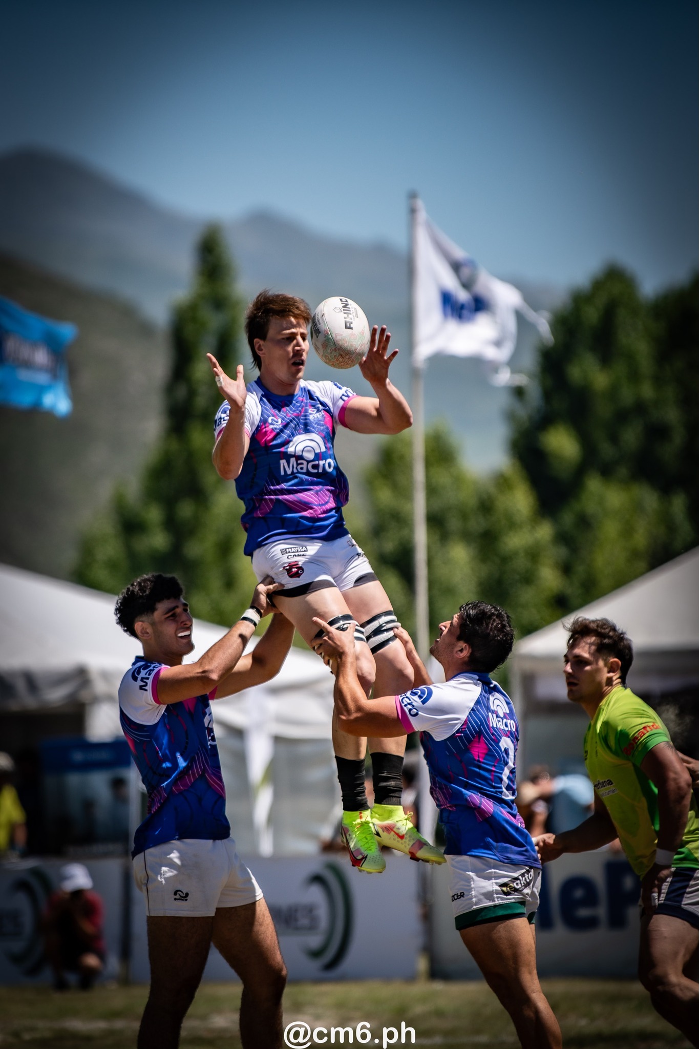  VII - Banco Macro - VII - Municipalidad de Yerba Buena McD - Rugby - Seven Tafi del Valle 2024 - Banco Macro vs Muni Yerba Buena MCD (#STDV24BMAMUN) Photo by: Christian Mas | Siuxy Sports 2024-01-27