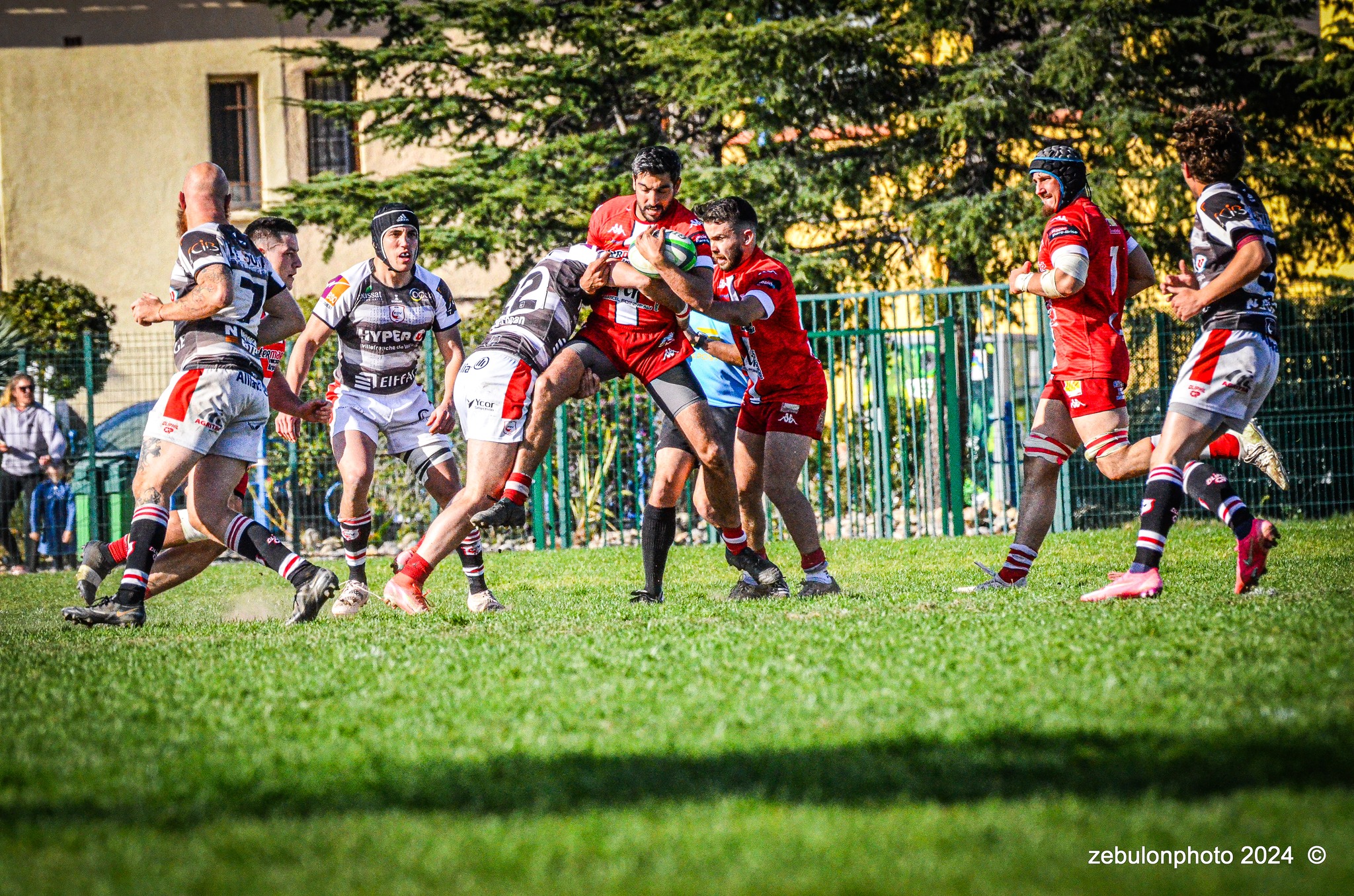  Étoile Sportive Catalane - Football Club Villefranchois - Lauragais - Rugby - FFR -  Fed 2 2024 - Etoile Sportive Catalane vs FC Villefranchois (#FFR24F2ESCFCV03) Photo by: Photo Zebulon | Siuxy Sports 2024-03-23