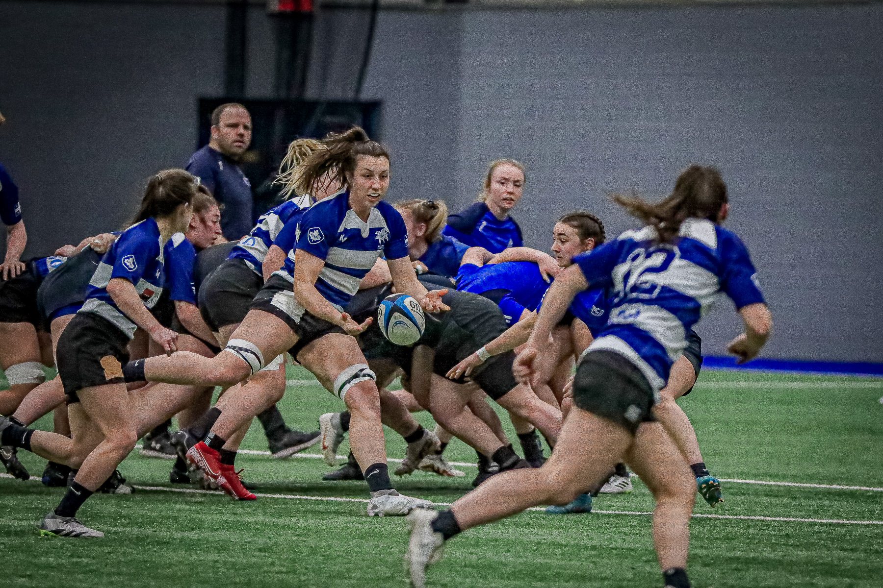  Équipe féminine - Rugby Québec -  - Rugby - QORC-CROQ 2024 - Québec Est (22) vs (16) Québec Ouest  (#RQ24CROQESTOUE04) Photo by: Photo Mayarts | Siuxy Sports 2024-04-01