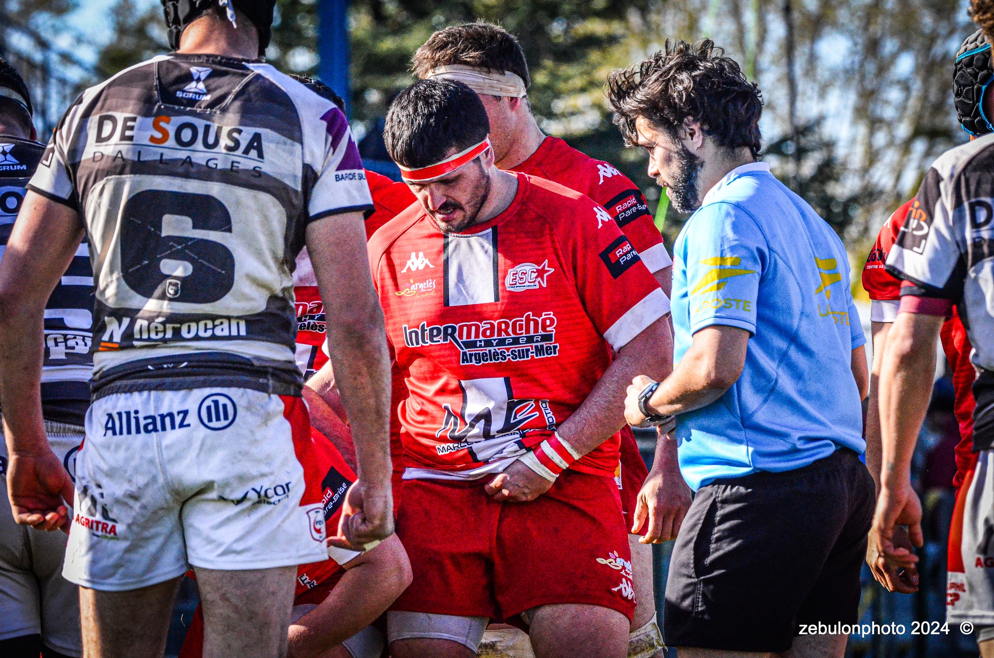  Étoile Sportive Catalane - Football Club Villefranchois - Lauragais - Rugby - FFR -  Fed 2 2024 - Etoile Sportive Catalane vs FC Villefranchois (#FFR24F2ESCFCV03) Photo by: Photo Zebulon | Siuxy Sports 2024-03-23