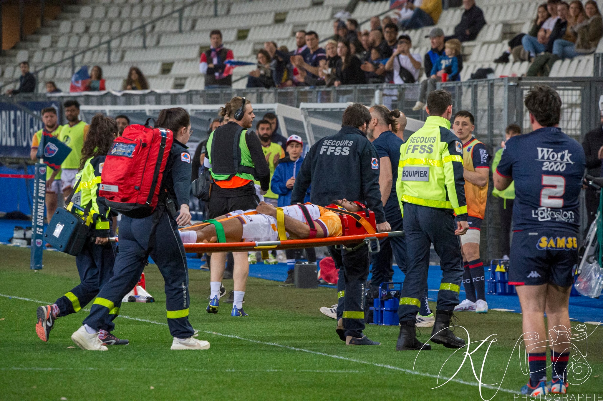  FC Grenoble Rugby - Soyaux Angoulême - Rugby - PRO D2 - FC Grenoble (21) vs (18) Soyaux Angouleme (#PD224FCGSAN03) Photo by: Karine Valentin | Siuxy Sports 2024-03-29