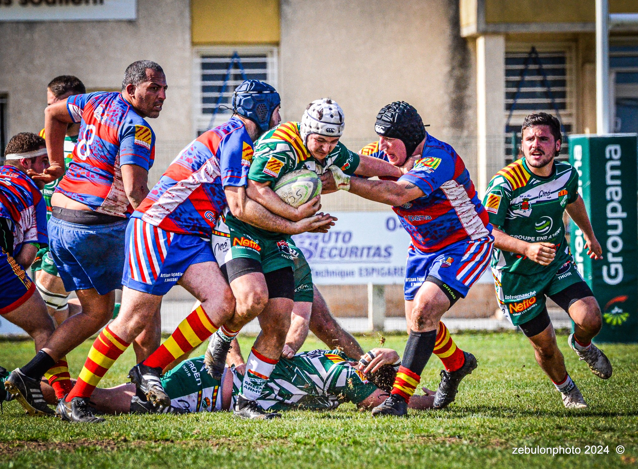 SCAR ESC-BAC - US Thuirinoise - Rugby - Fed3 2024 - SCAR ESC-BAC vs US Thuirinoise - R       (#F324SEBUSTR03) Photo by: Photo Zebulon | Siuxy Sports 2024-03-09