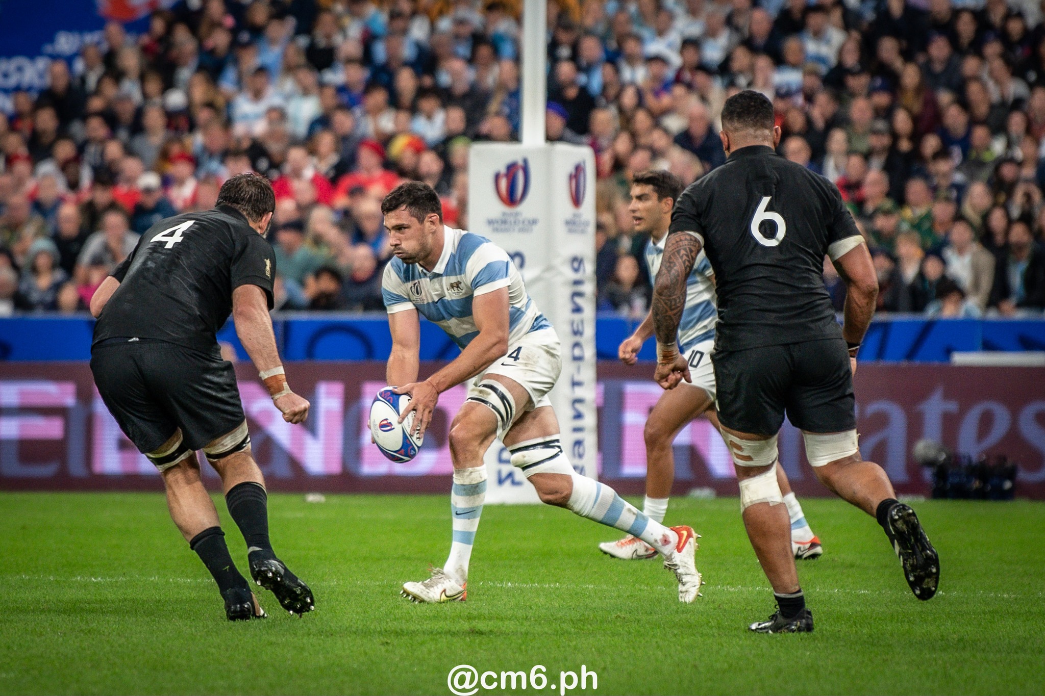  Selección Argentina de Rugby XV - New Zealand national rugby union team - Rugby - RWC 2023 - Semi final - Los Pumas (6) vs (44) All Blacks (#RWC23ARGNZL10) Photo by: Christian Mas | Siuxy Sports 2023-10-27