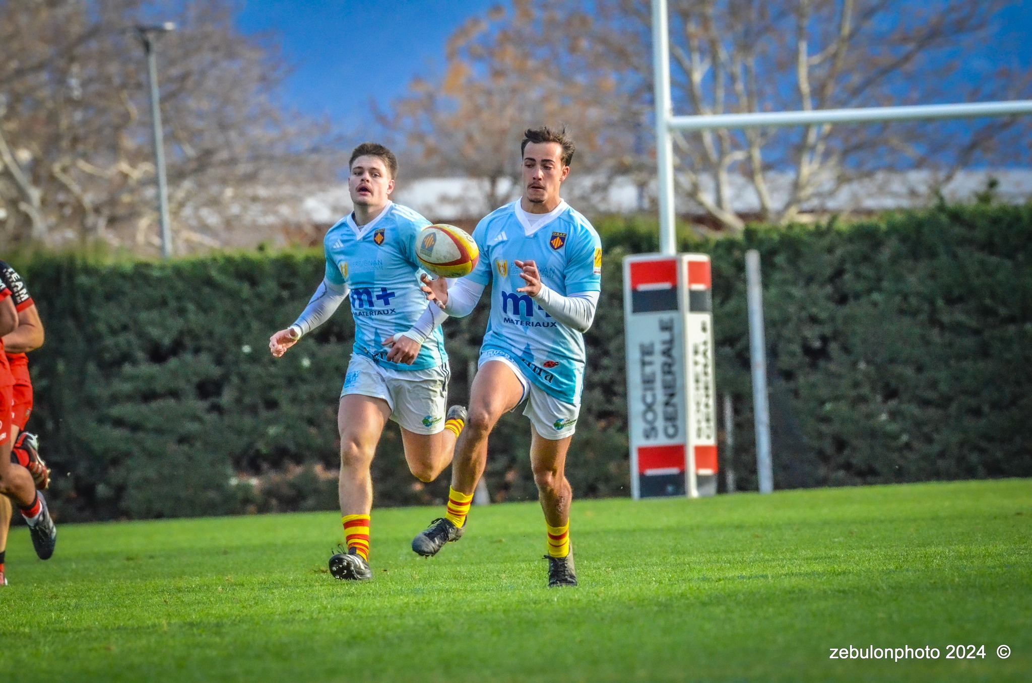  US Arlequins Perpignanais - RC Toulonnais - Rugby - Espoirs - USAP vs RCT (#ESP24USAPRCT02) Photo by: Photo Zebulon | Siuxy Sports 2024-02-10