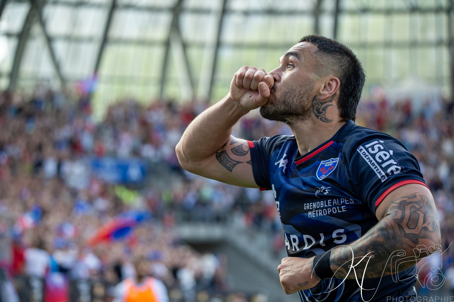 FC Grenoble Rugby - Montpellier Hérault Rugby - Rugby - FFR - 2024 - Access Match -  FC Grenoble (18) vs (20) Montpellier (#FFR24FCGMHR06) Photo by: Karine Valentin | Siuxy Sports 2024-06-16