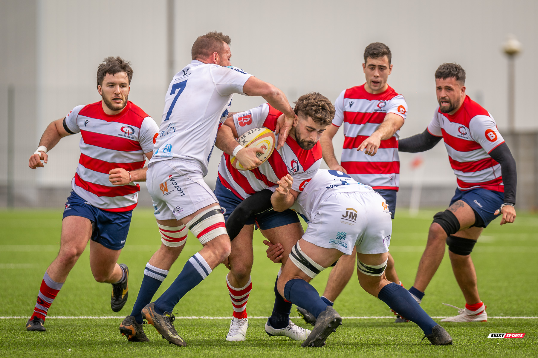  Universitario Bilbao Rugby - Club de Rugby La Vila - Rugby - FER 2024 - DHB - Universitario Bilbao Rugby (12) vs (38) CR La Vila (#FER24DHBUBRRHV02) Photo by: Fredy Monfoto | Siuxy Sports 2024-02-25