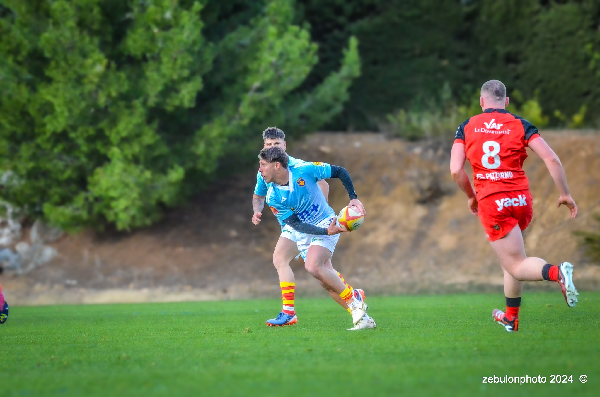 US Arlequins Perpignanais - RC Toulonnais - Rugby - Espoirs - USAP vs RCT (#ESP24USAPRCT02) Photo by: Photo Zebulon | Siuxy Sports 2024-02-10