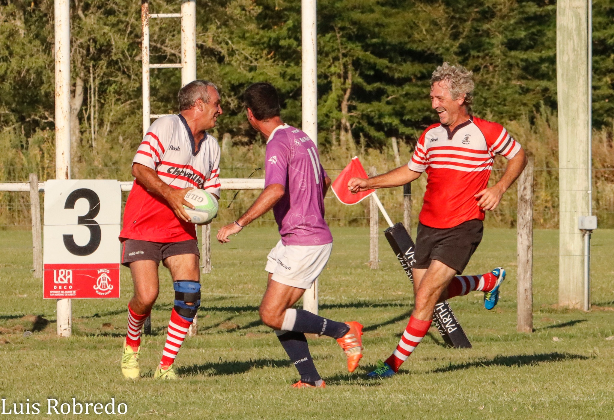  Areco Rugby Club - Club Champagnat - RugbyV - 6TO ENCUENTRO DE VETERANOS DEL ARECO RUGBY CLUB - Areco vs Champagnat (#2024ENCVETARCCHA03) Photo by: Luis Robredo | Siuxy Sports 2024-03-09