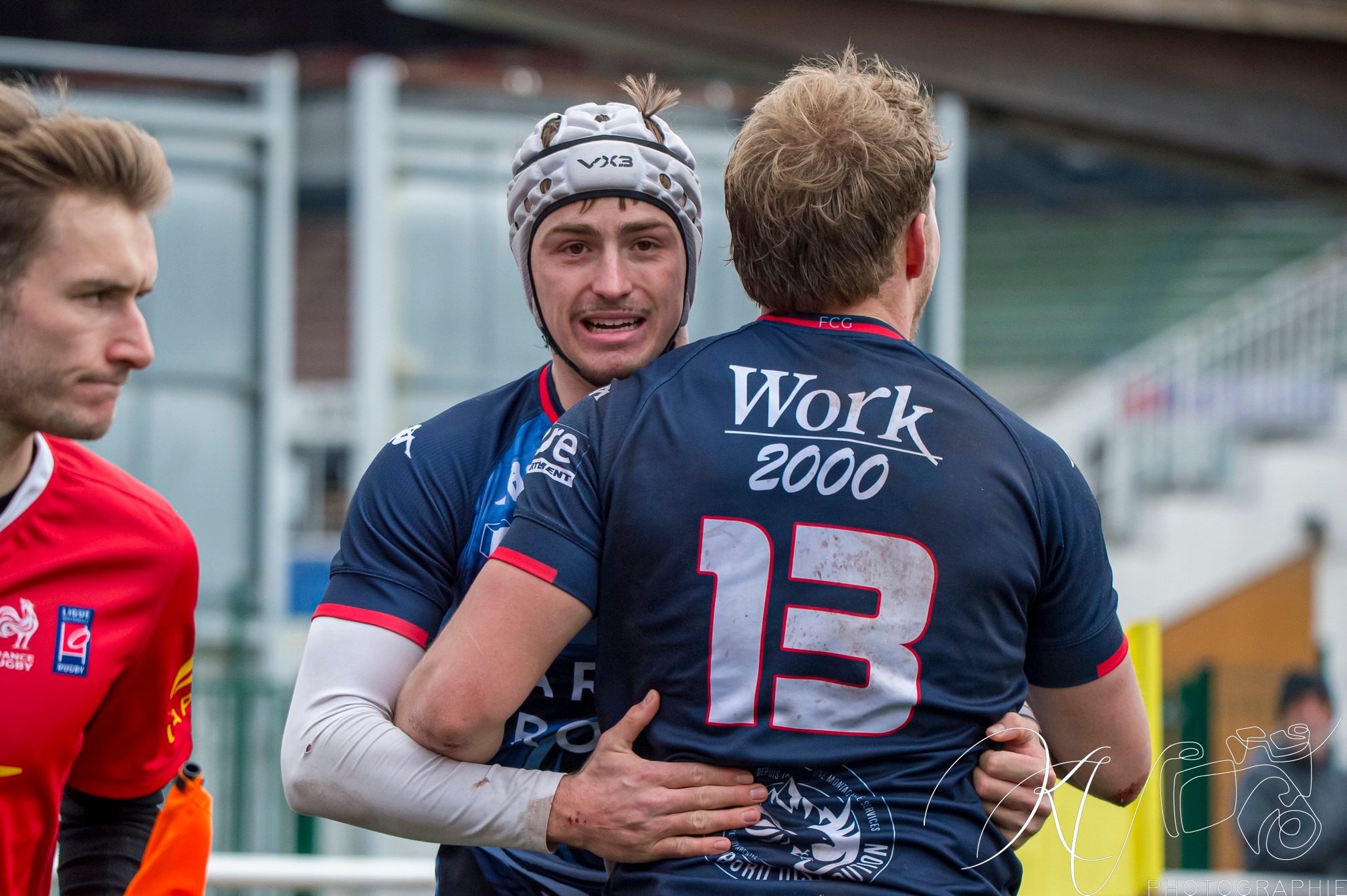 Loris PRIN - Pierre SEGUI -  FC Grenoble Rugby - Castres Olympique - Rugby - 2024 Espoirs - FC Grenoble (53) vs (32) Castres Olympique (#ESP24FCGCAS02) Photo by: Karine Valentin | Siuxy Sports 2024-02-17