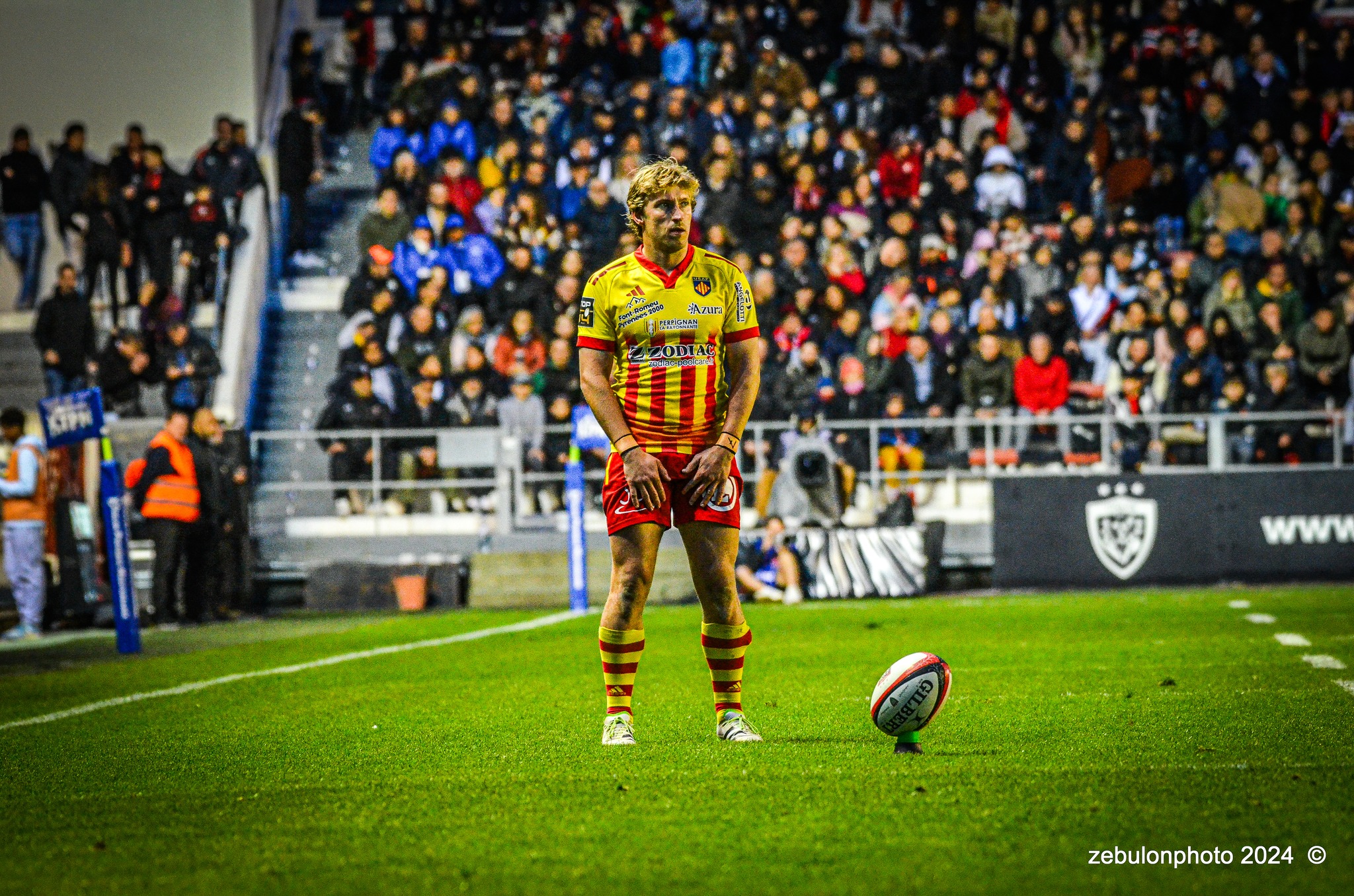  RC Toulonnais - US Arlequins Perpignanais - Rugby - TOP 14 - Toulon (44) vs (22) Perpignan (#TOP1424RCTUSAP03) Photo by: Photo Zebulon | Siuxy Sports 2024-03-02