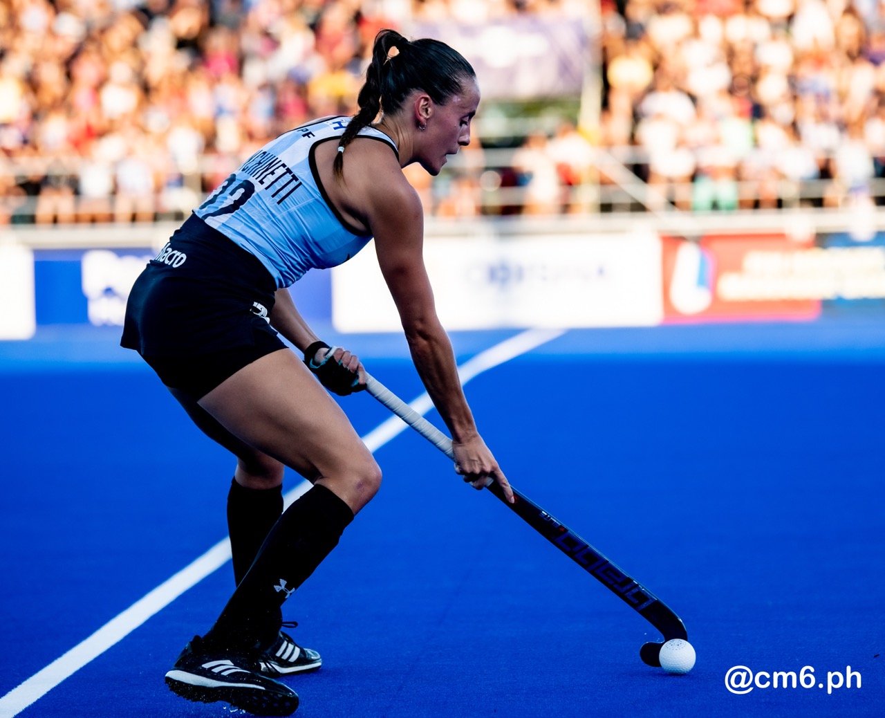 Eugenia TRINCHINETTI -  Selección femenina de hockey sobre césped de Argentina - Netherlands women's national field hockey team - Field hockey - FIH PRO LEAGUE FEM 2023-2024 - ARGENTINA (1) VS (7) Países Bajos (#FIHPF24ARGPAB12) Photo by: Christian Mas | Siuxy Sports 2023-12-12