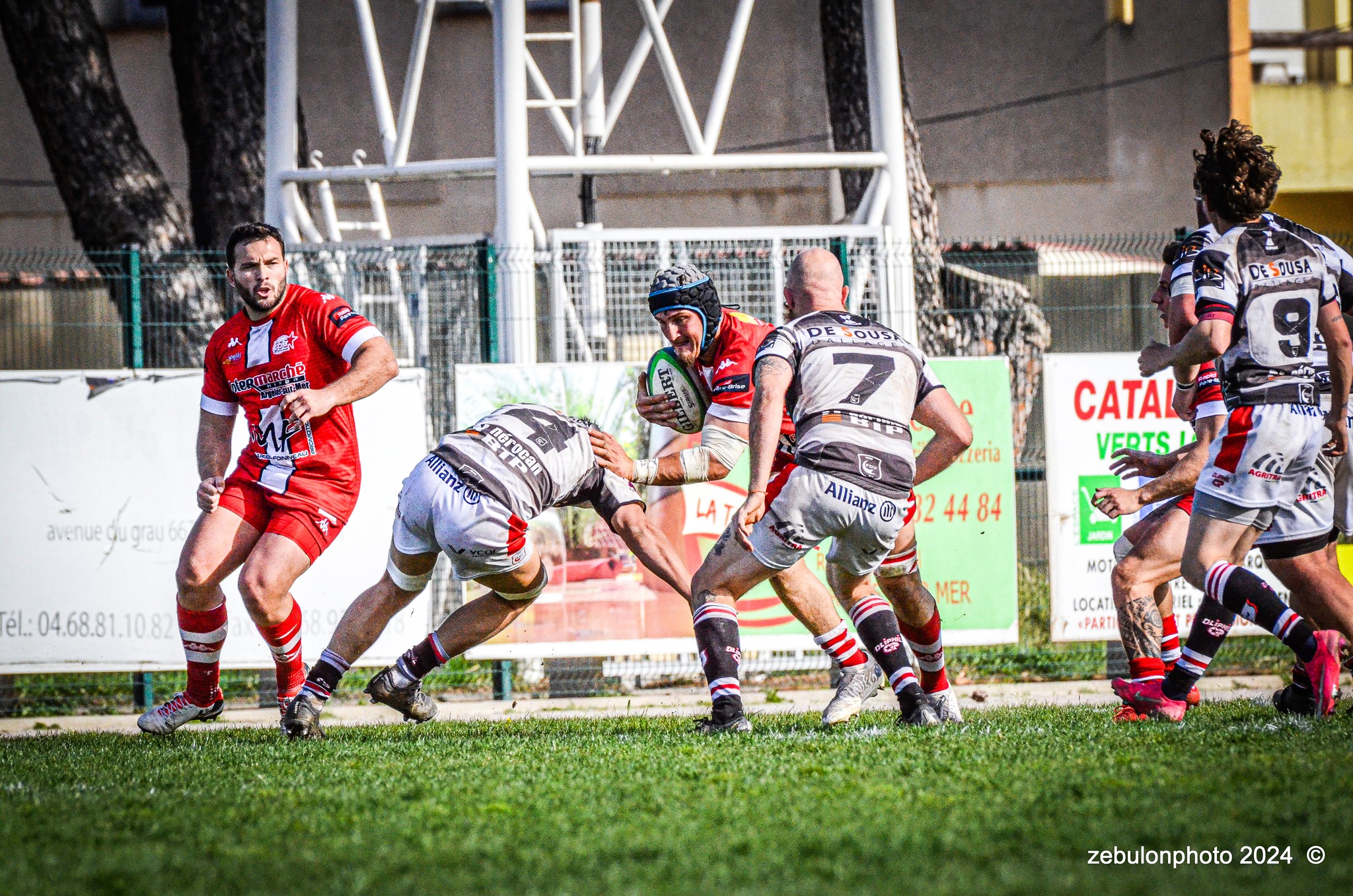  Étoile Sportive Catalane - Football Club Villefranchois - Lauragais - Rugby - FFR -  Fed 2 2024 - Etoile Sportive Catalane vs FC Villefranchois (#FFR24F2ESCFCV03) Photo by: Photo Zebulon | Siuxy Sports 2024-03-23