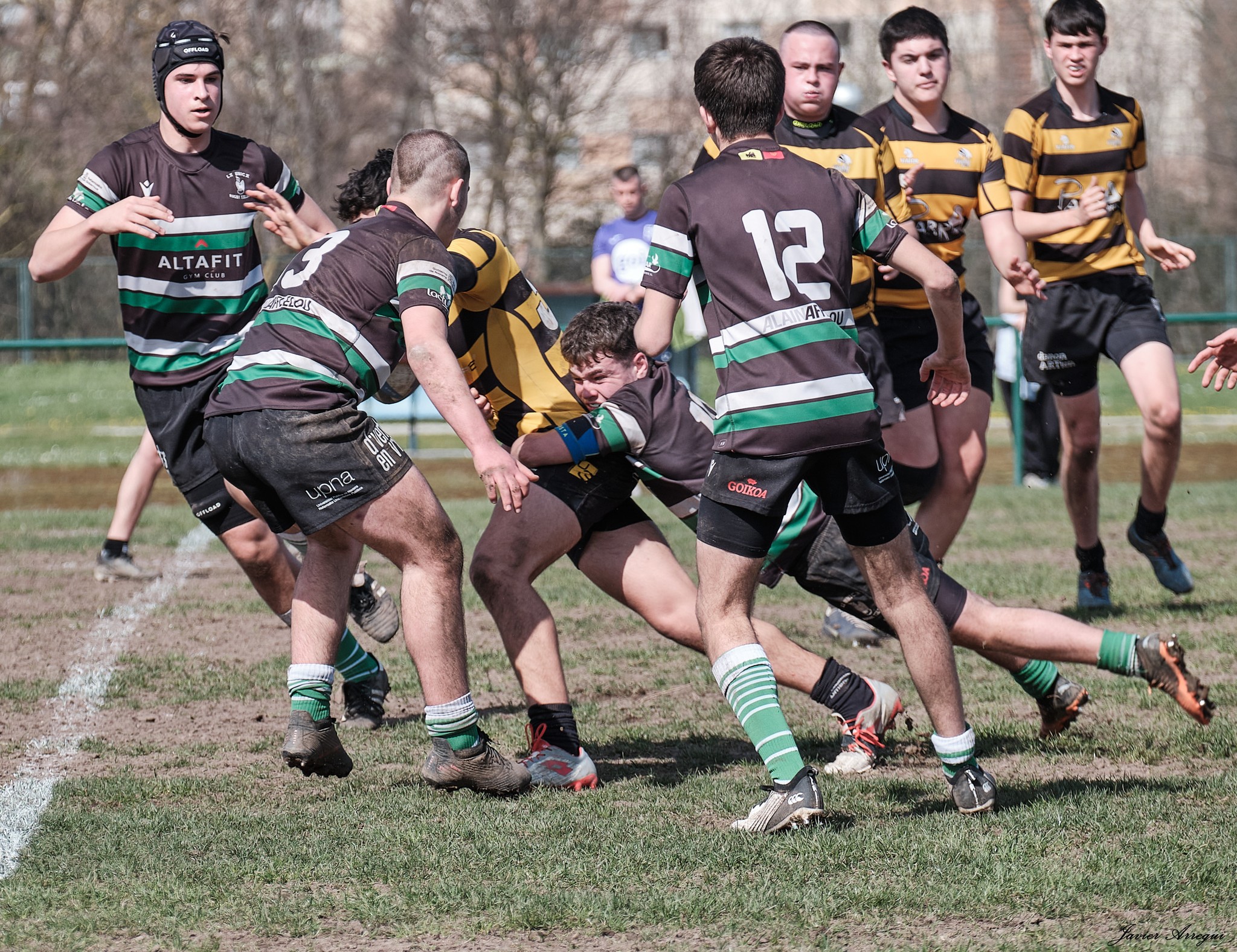  La Única Rugby Taldea - Elorrio Rugby Taldea - Rugby - FER 2024 - Sub18 - La Unica RT vs Elorrio RT (#FER24s18UNIELO03) Photo by: Javier Arregui | Siuxy Sports 2024-03-16