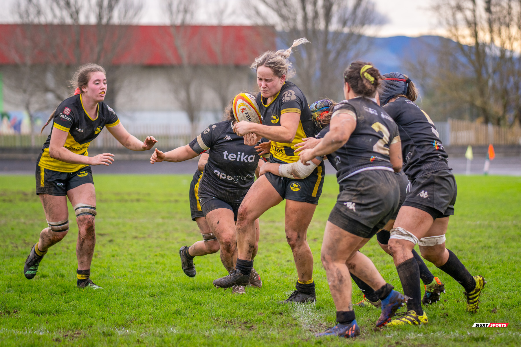  Getxo Artea Rugby Taldea - Rugby Turia - Rugby - FER 2023 - DHB F - Getxo Neskak Rt (25) vs (0) Rugby Turia (#FER23DHBGNRT12) Photo by: Fredy Monfoto | Siuxy Sports 2023-12-10