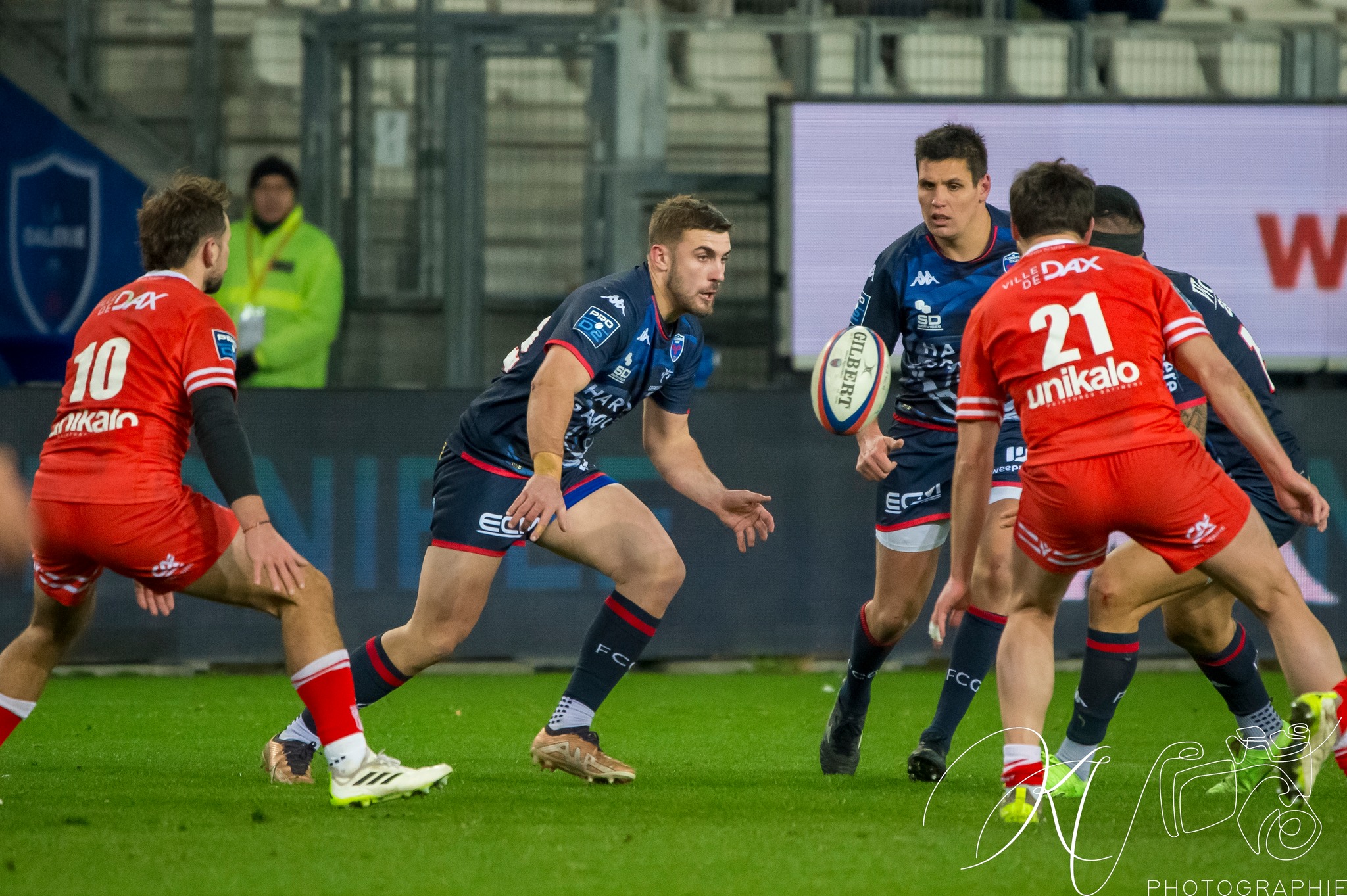  FC Grenoble Rugby - US Dax - Rugby - Pro D2 - FC Grenoble (24) vs (27) US Dax (#PD224FCGDAX01) Photo by: Karine Valentin | Siuxy Sports 2024-01-19