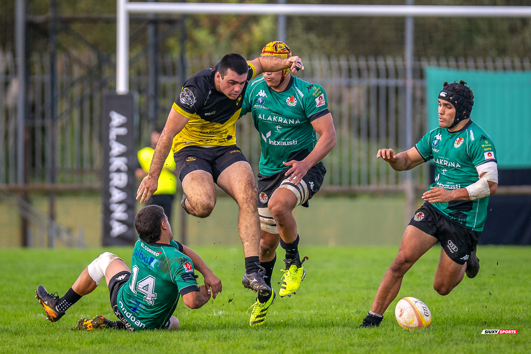  Gernika Rugby Taldea - Getxo Artea Rugby Taldea - Rugby - FER 2024 - Gernika (23) vs (10) Getxo - Rugby (#FER24GERGET10) Photo by: Fredy Monfoto | Siuxy Sports 2024-10-12